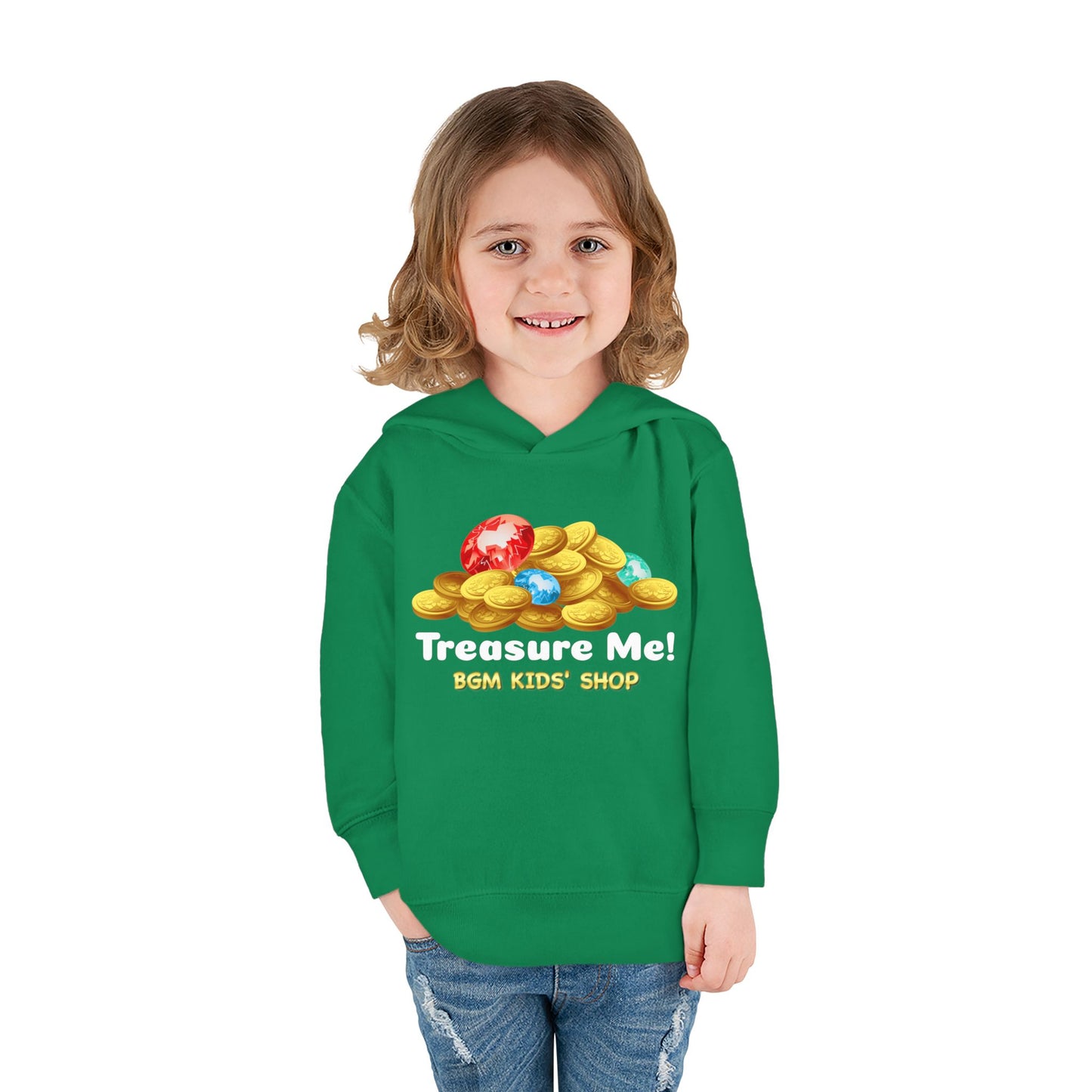 Treasure Me - Toddler Pullover Fleece Hoodie