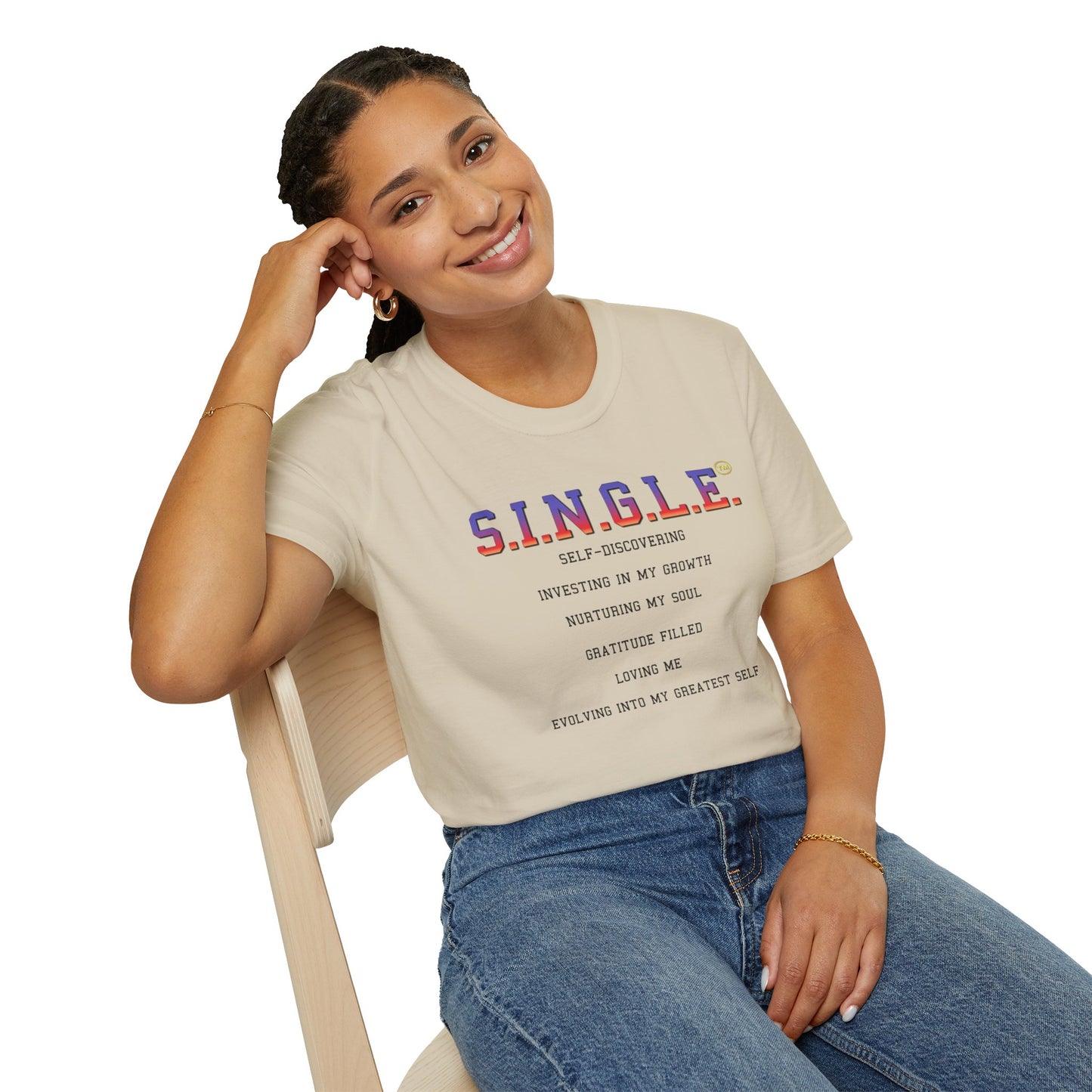 S.I.N.G.L.E.™ Soft T-Shirt - UNISEX