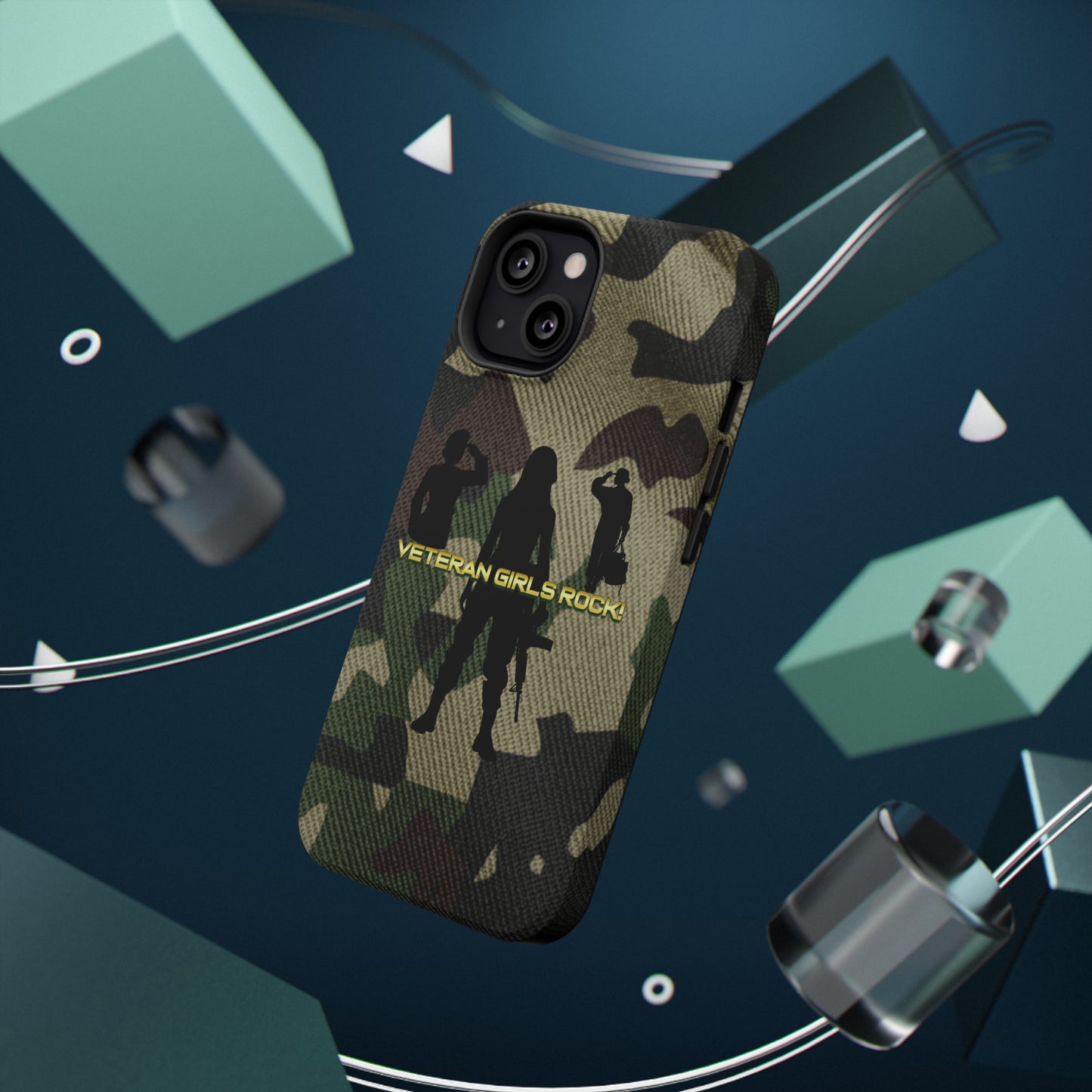 Veteran Girls Rock - Impact-Resistant Phone Cases