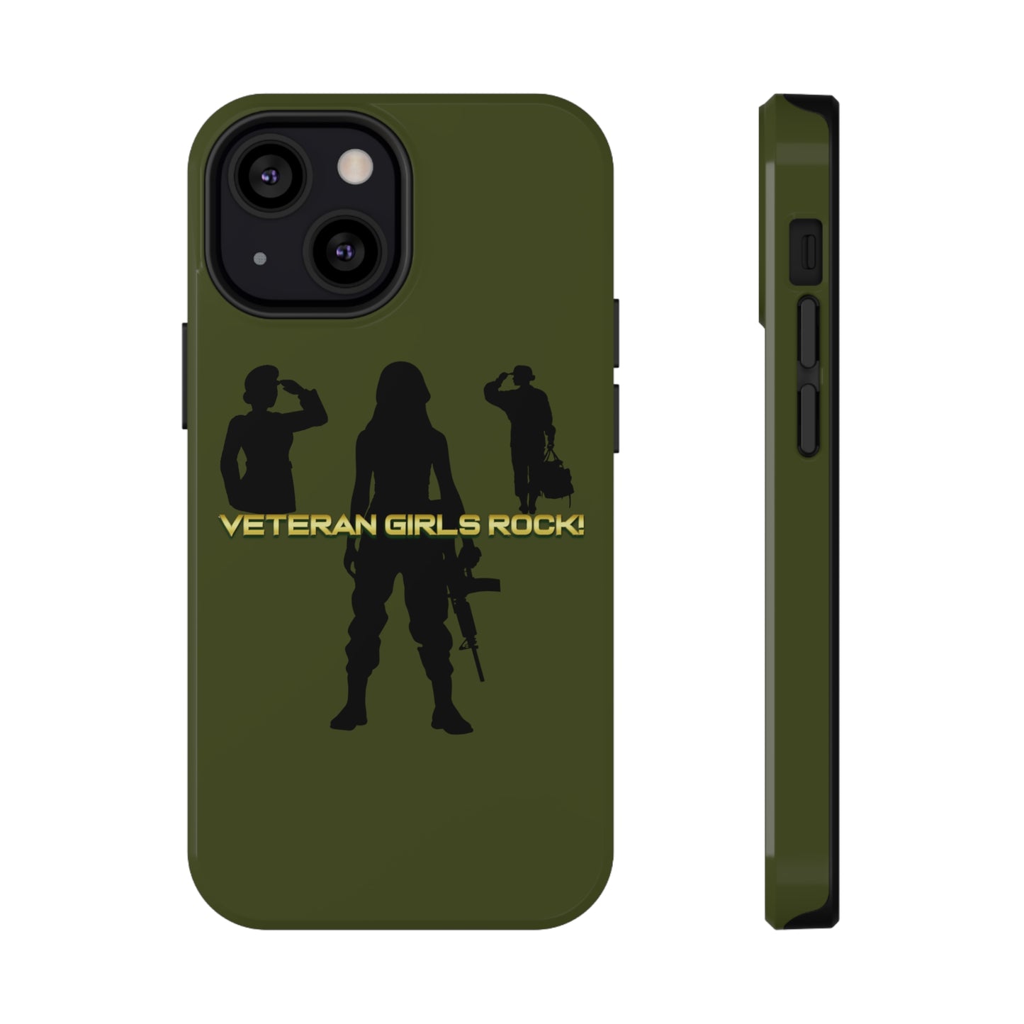 Veteran Girls Rock - Impact-Resistant Phone Cases