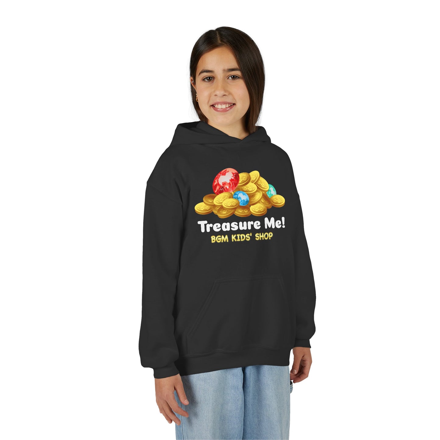 Treasure Me - Youth Heavy Blend Hooded Sweatshirt