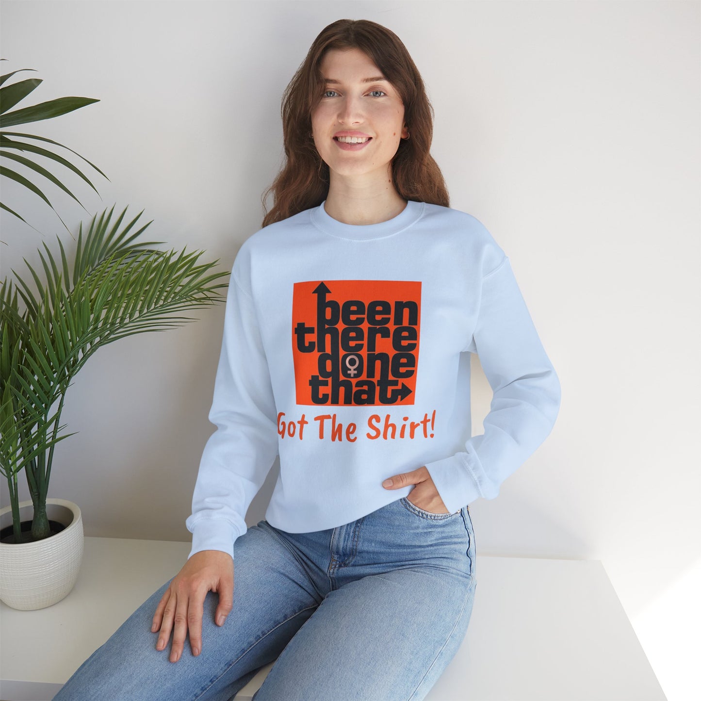 Been There Unisex Heavy Blend™ Crewneck Sweatshirt