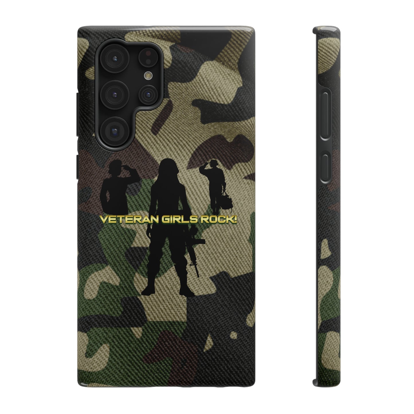 Veteran Girls Rock - Impact-Resistant Phone Cases