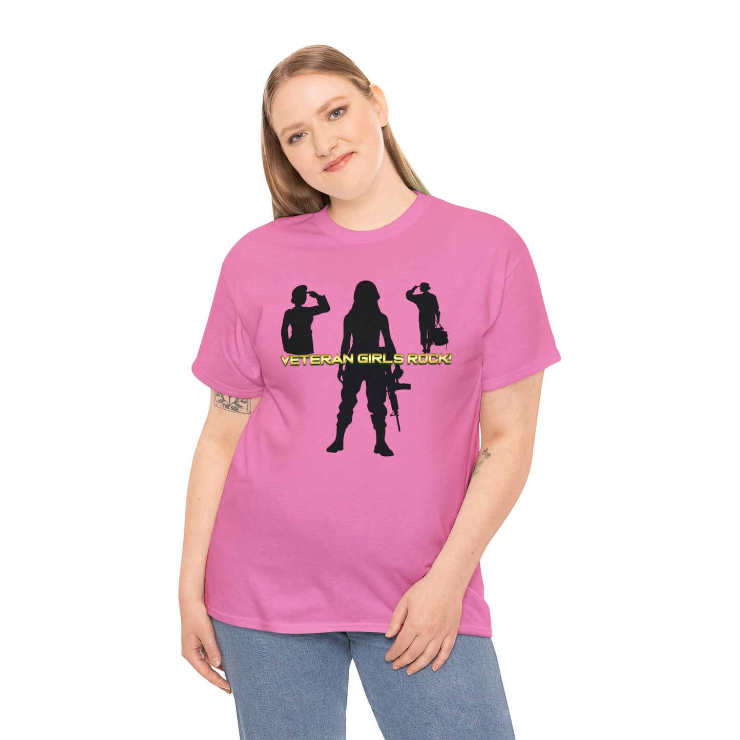 Veteran Girls T-Shirt - Heavy Cotton Tee