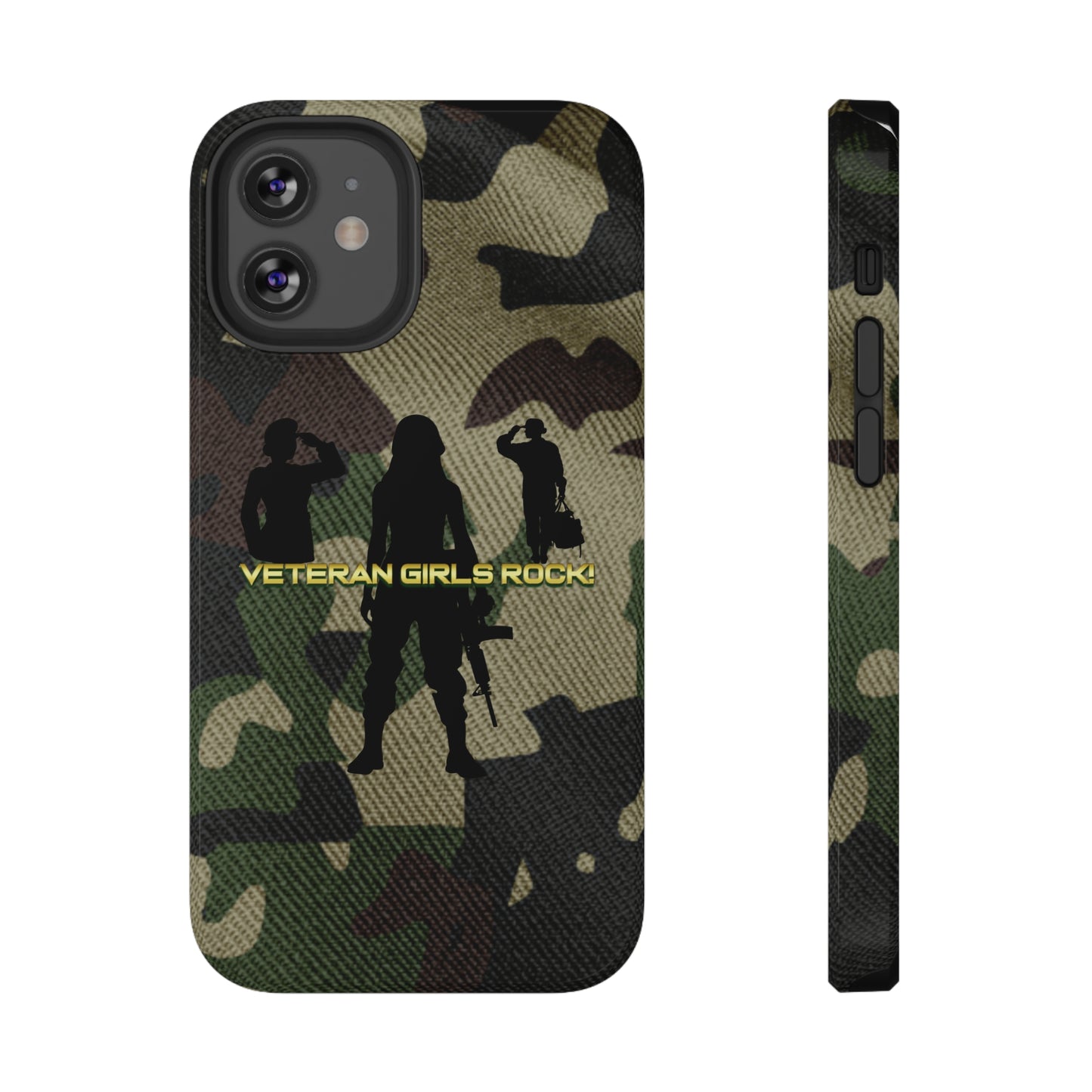 Veteran Girls Rock - Impact-Resistant Phone Cases