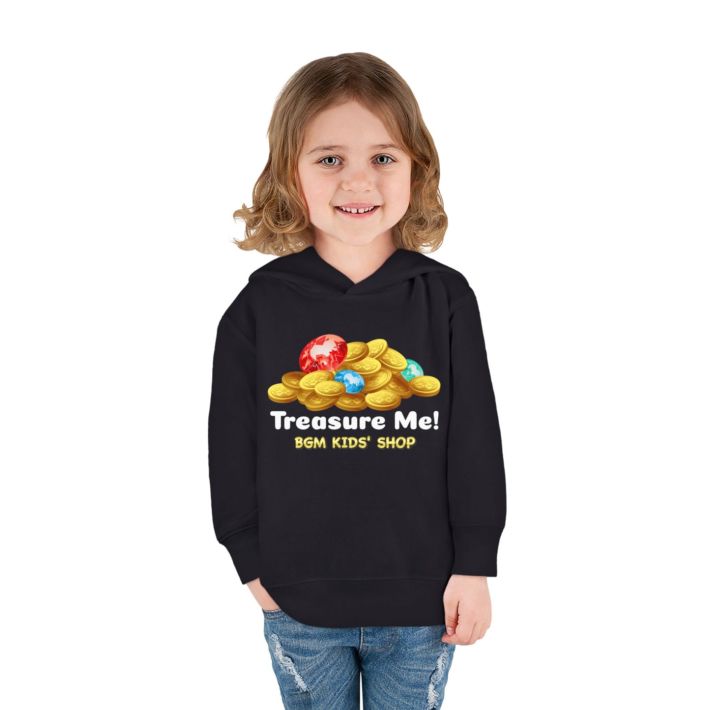 Treasure Me - Toddler Pullover Fleece Hoodie