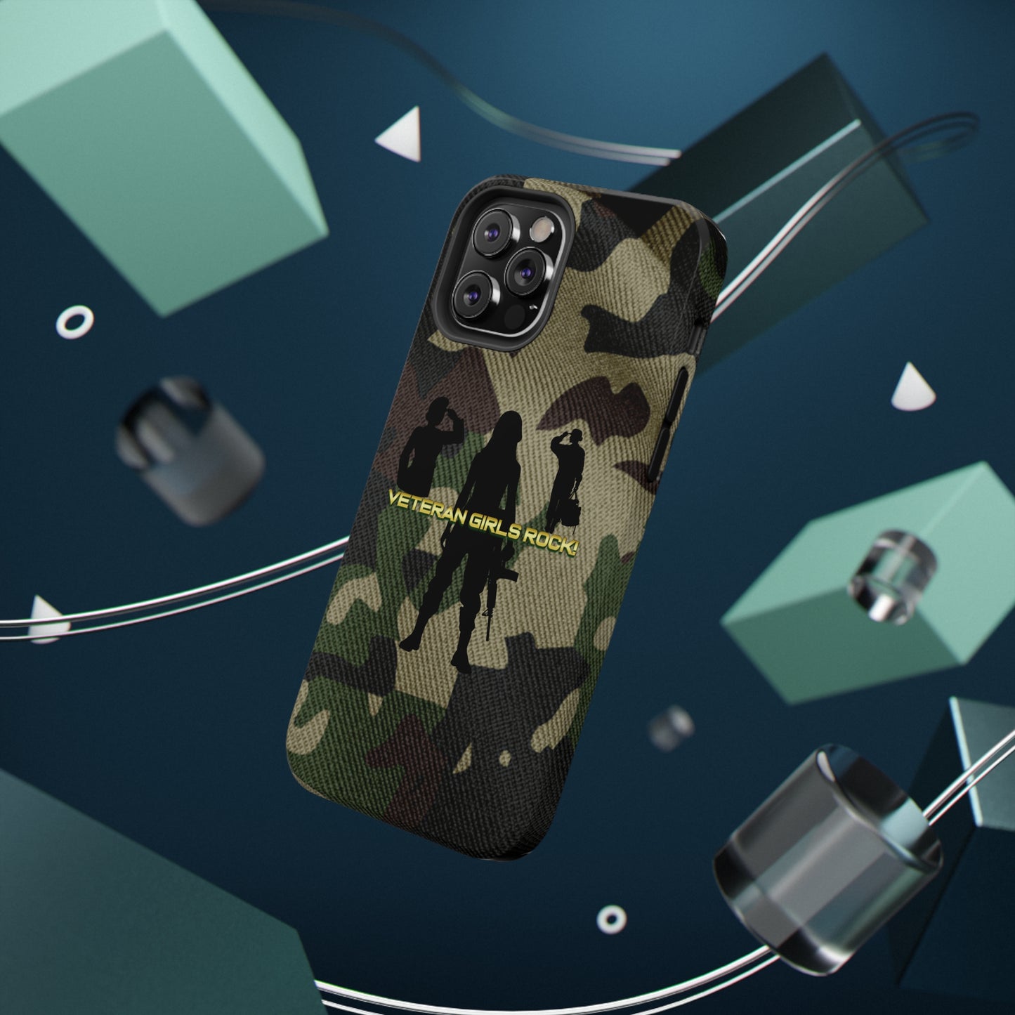 Veteran Girls Rock - Impact-Resistant Phone Cases