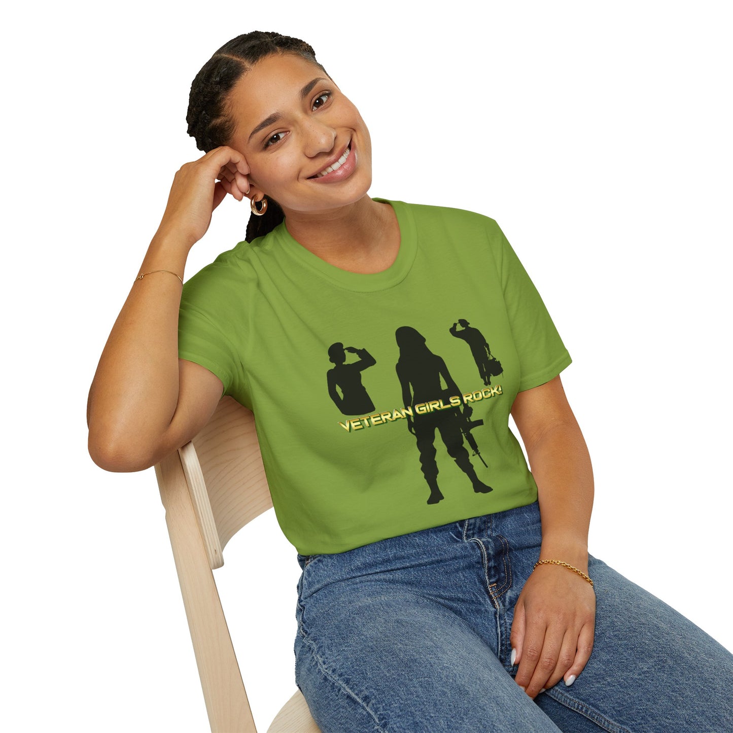 Veteran Girls Rock Softstyle T-Shirt