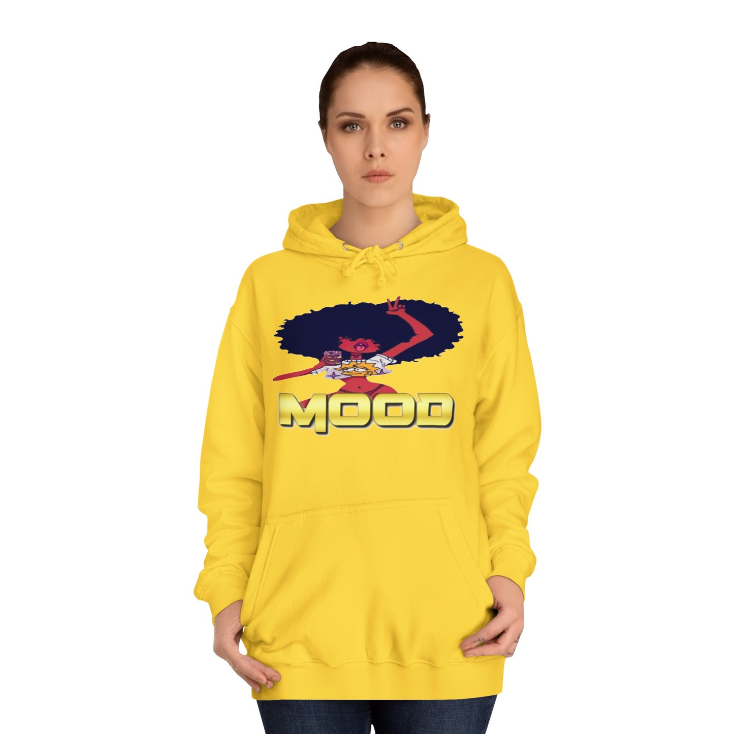 Selfie Mood College-Style Hoodie
