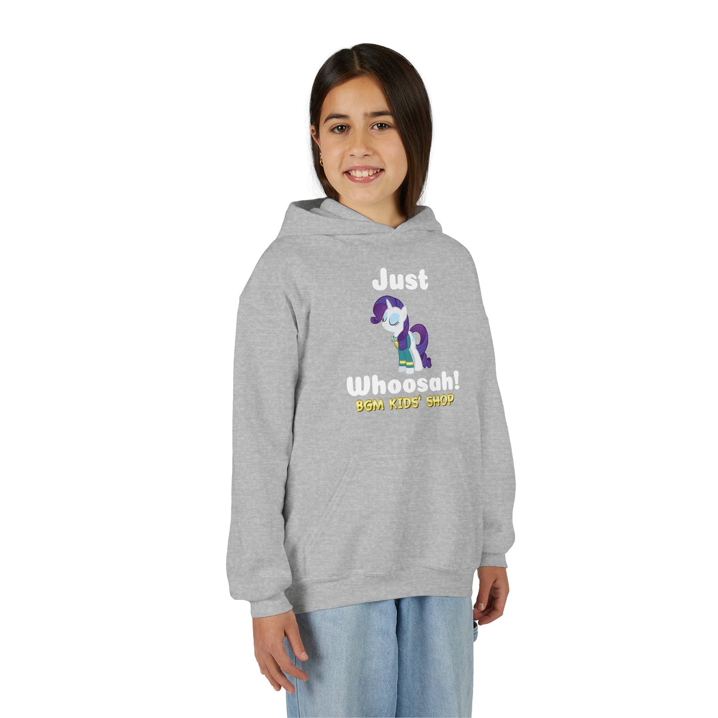 Just Whoosah! Youth Heavy Blend Hooded Sweatshirt