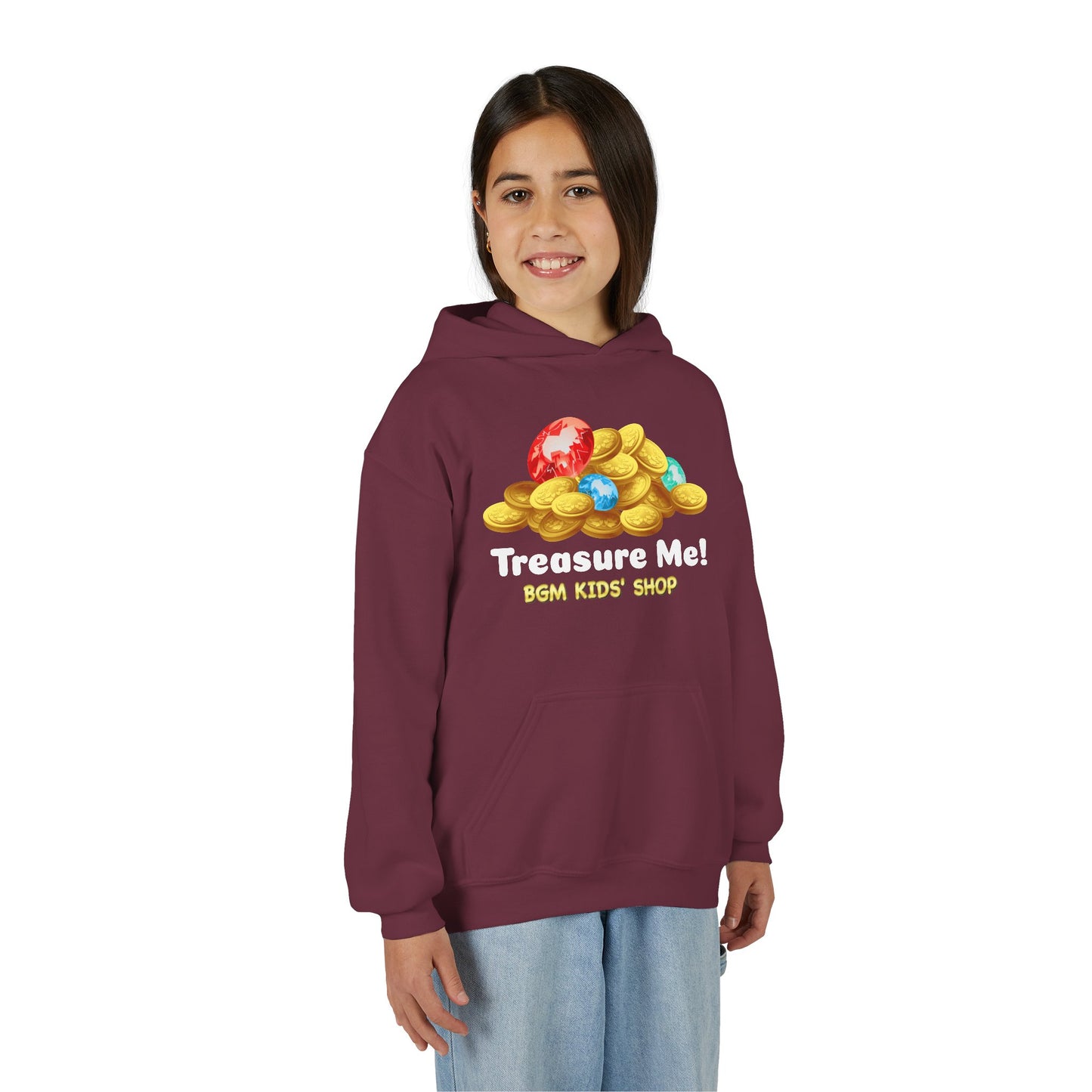Treasure Me - Youth Heavy Blend Hooded Sweatshirt