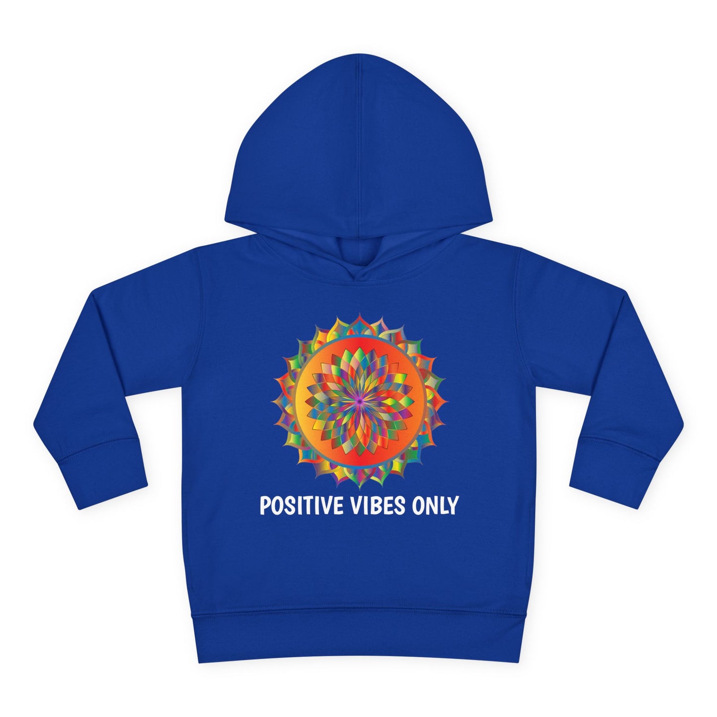 Positive Vibes - Toddler Pullover Fleece Hoodie