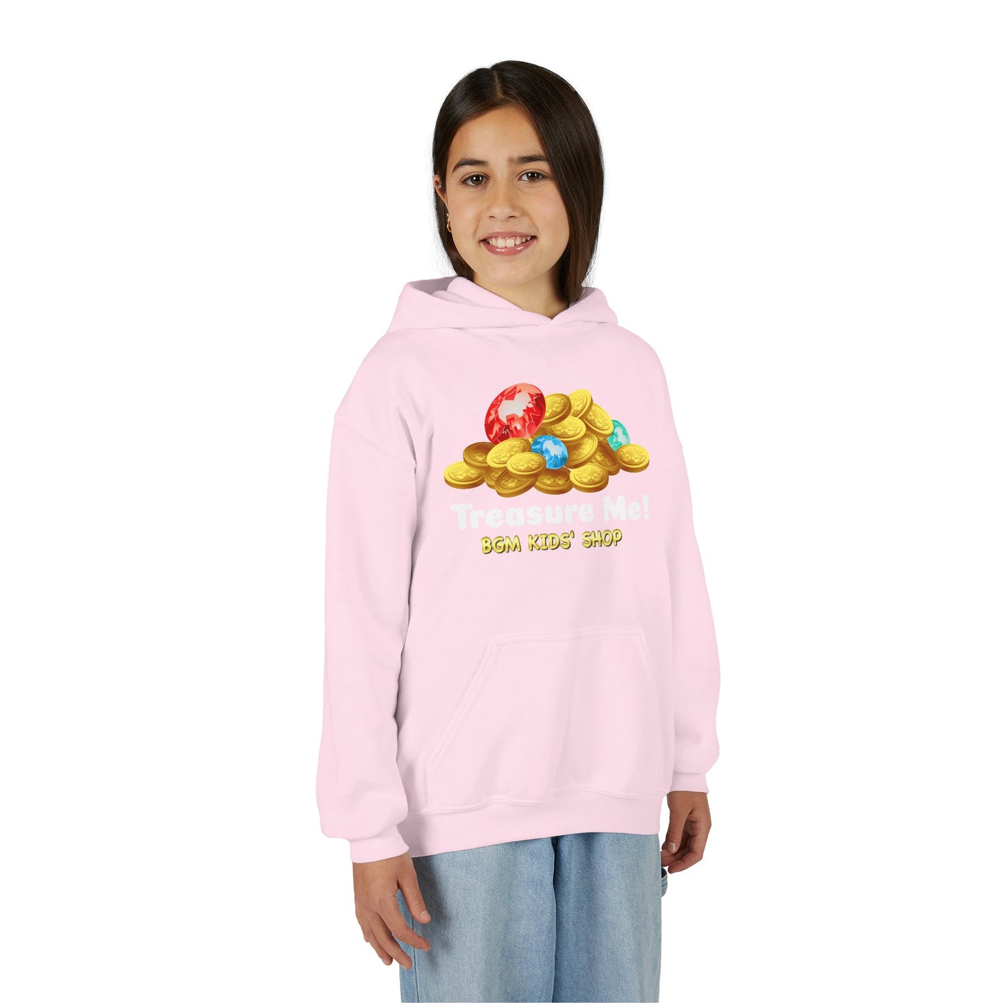 Treasure Me - Youth Heavy Blend Hooded Sweatshirt