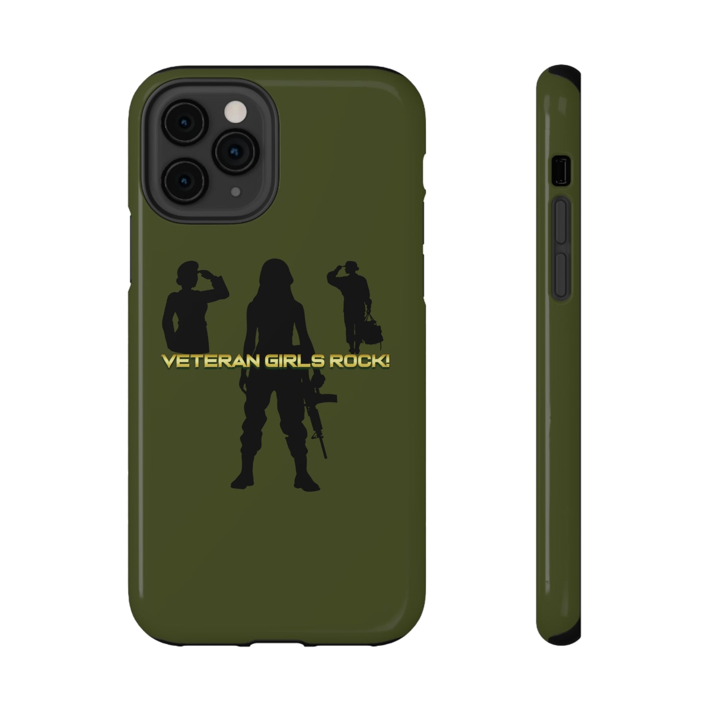 Veteran Girls Rock - Impact-Resistant Phone Cases