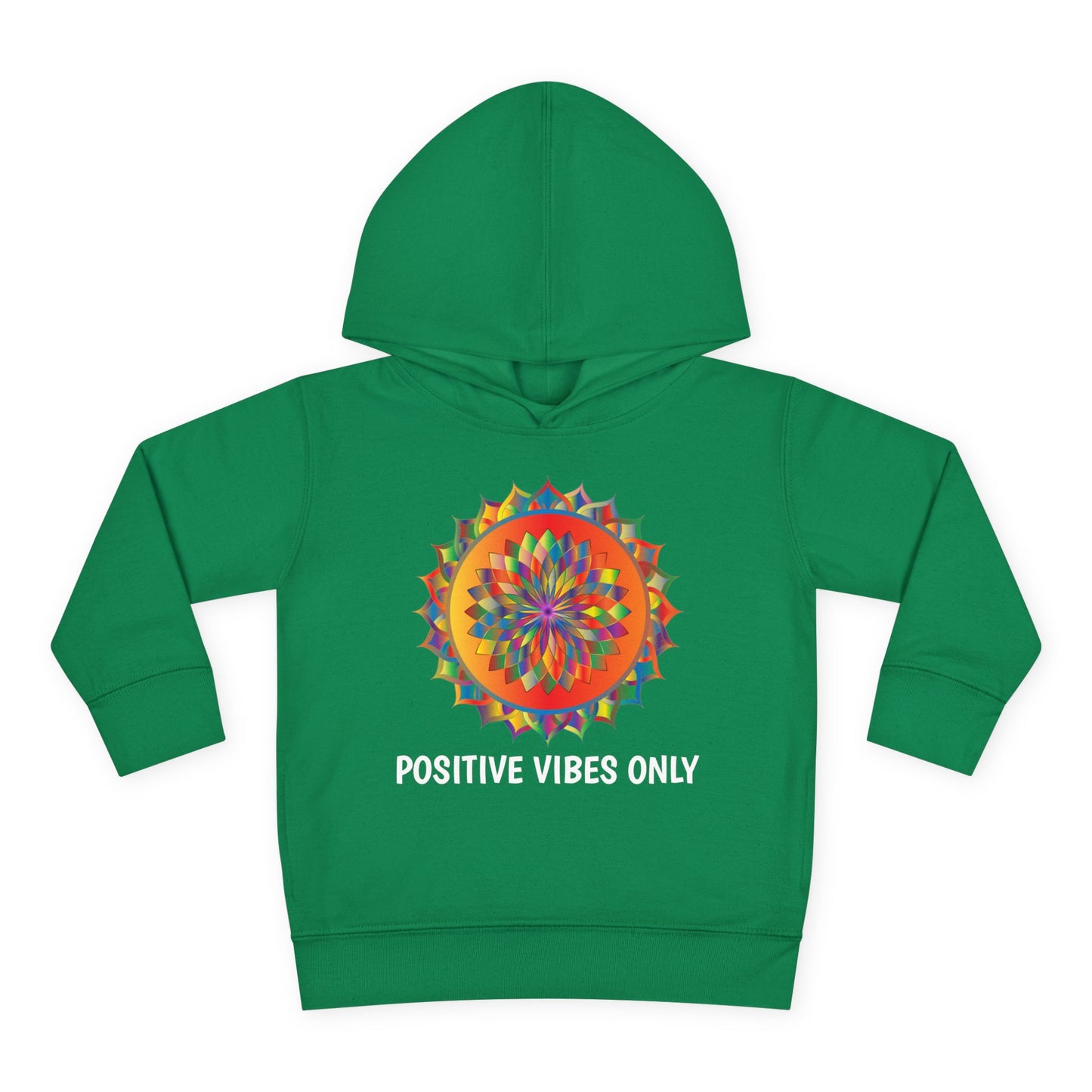 Positive Vibes - Toddler Pullover Fleece Hoodie