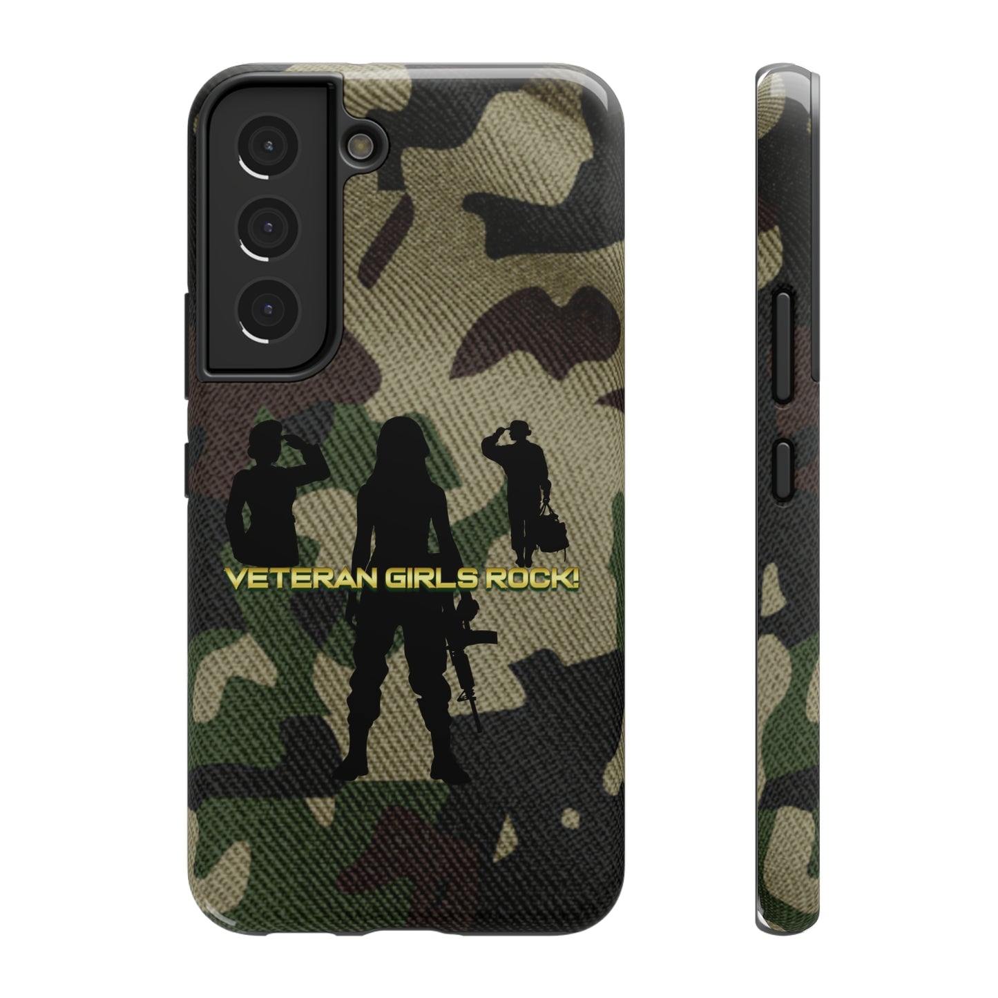Veteran Girls Rock - Impact-Resistant Phone Cases