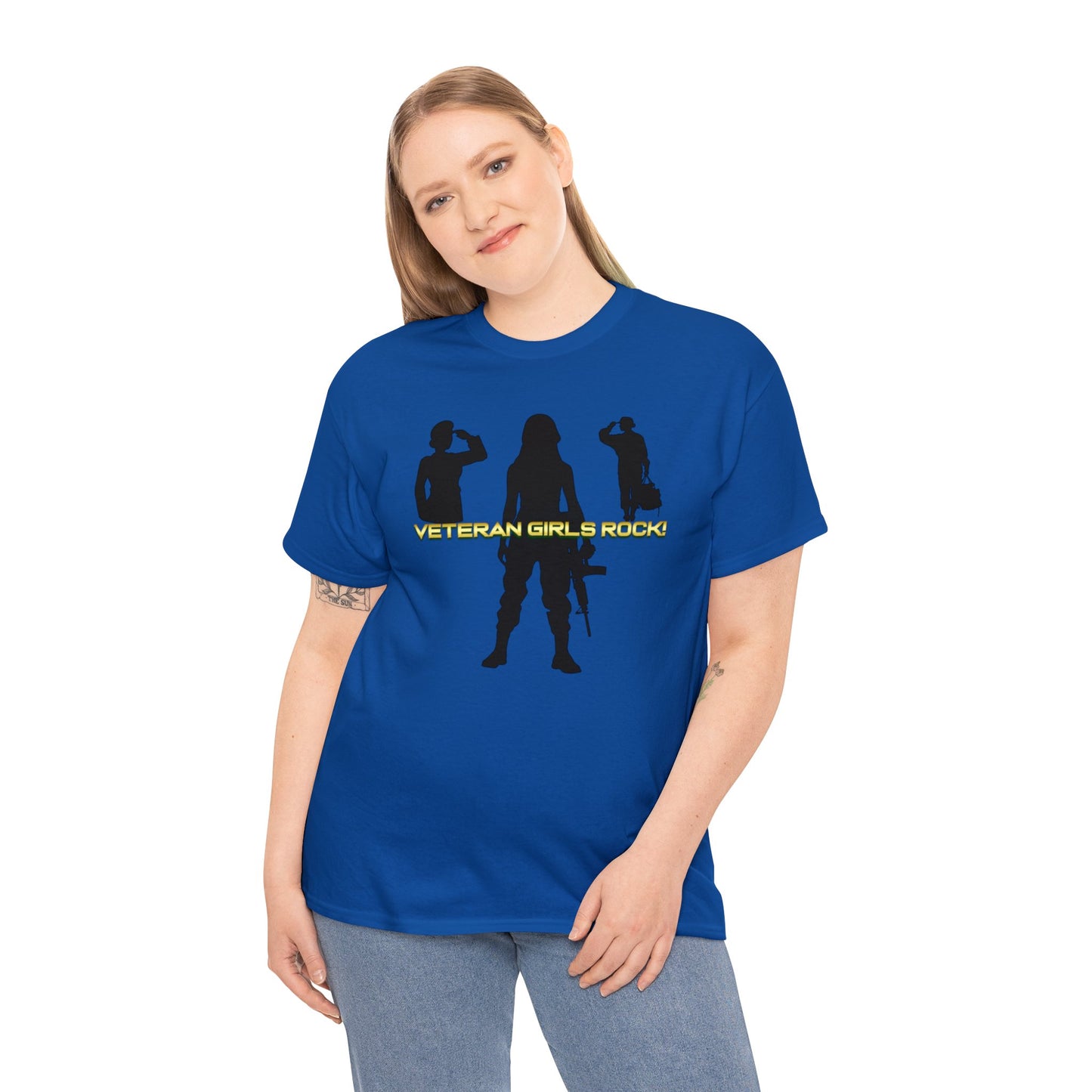 Veteran Girls T-Shirt - Heavy Cotton Tee
