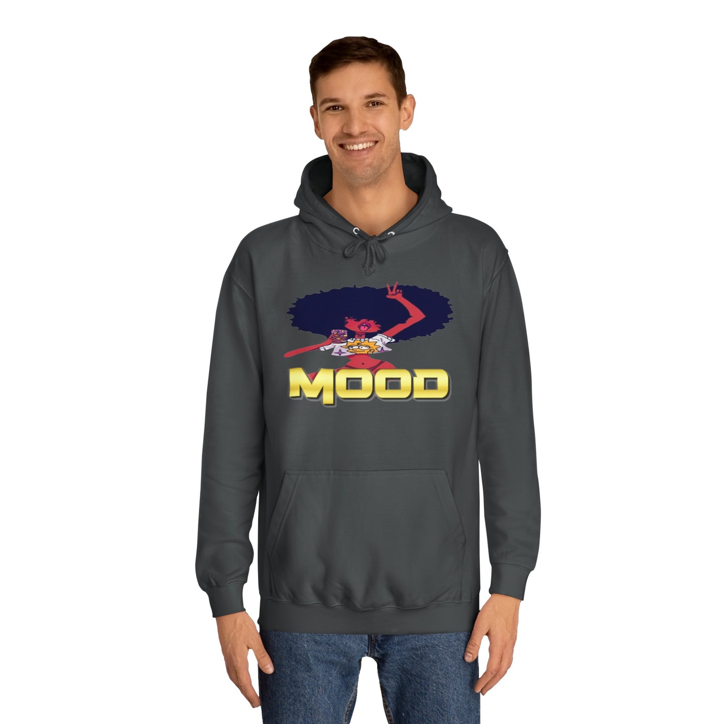Selfie Mood College-Style Hoodie