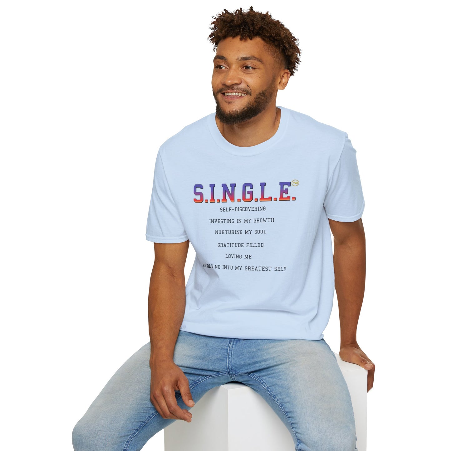 S.I.N.G.L.E.™ Soft T-Shirt - UNISEX