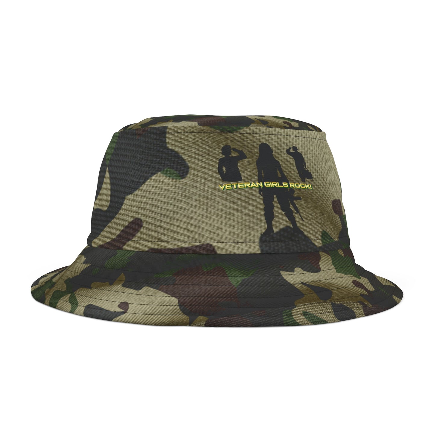 Veteran Girls Rock Bucket Hat