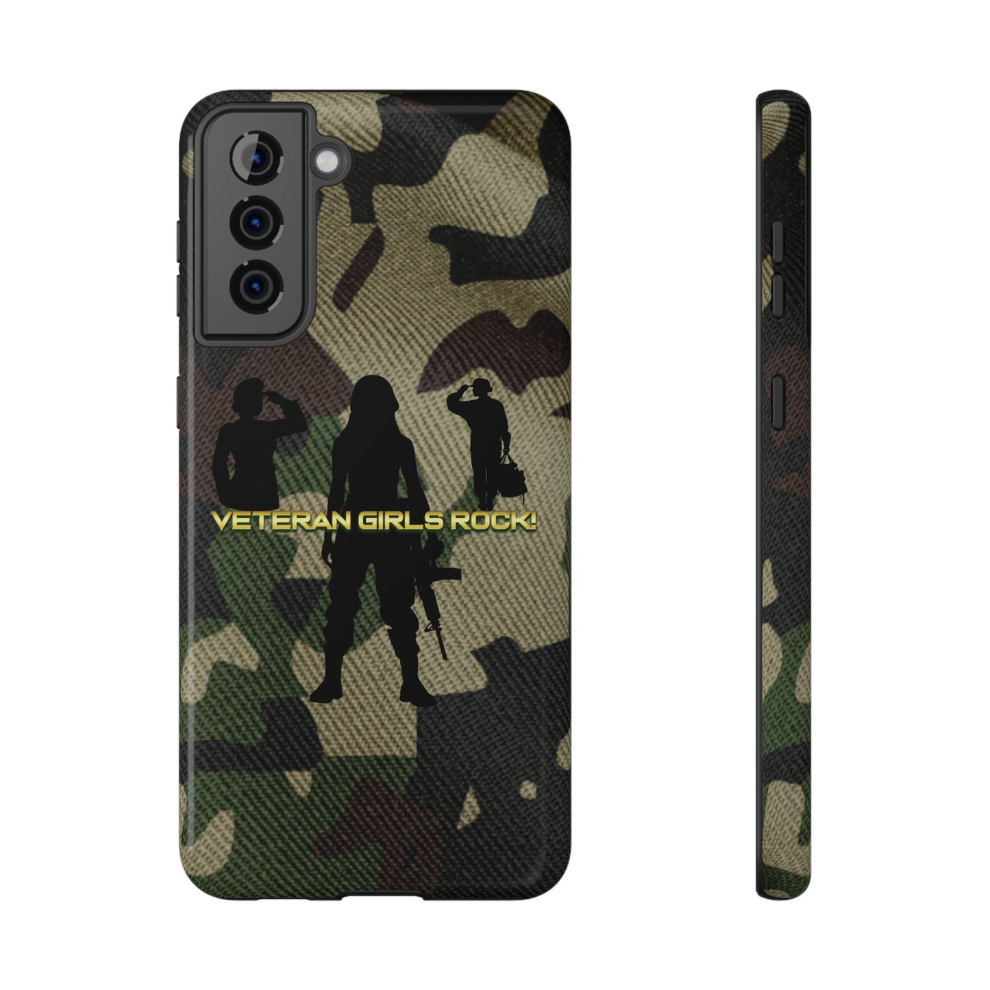 Veteran Girls Rock - Impact-Resistant Phone Cases