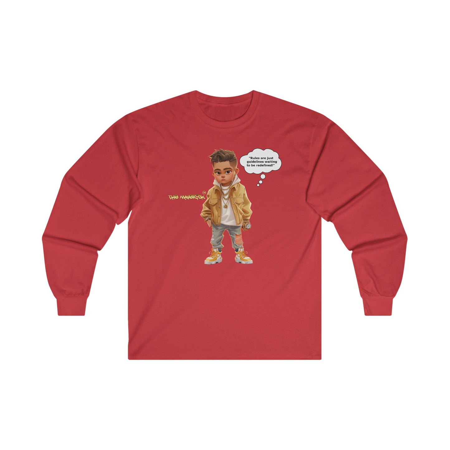 The Maverick™ Ultra Cotton Long Sleeve Tee