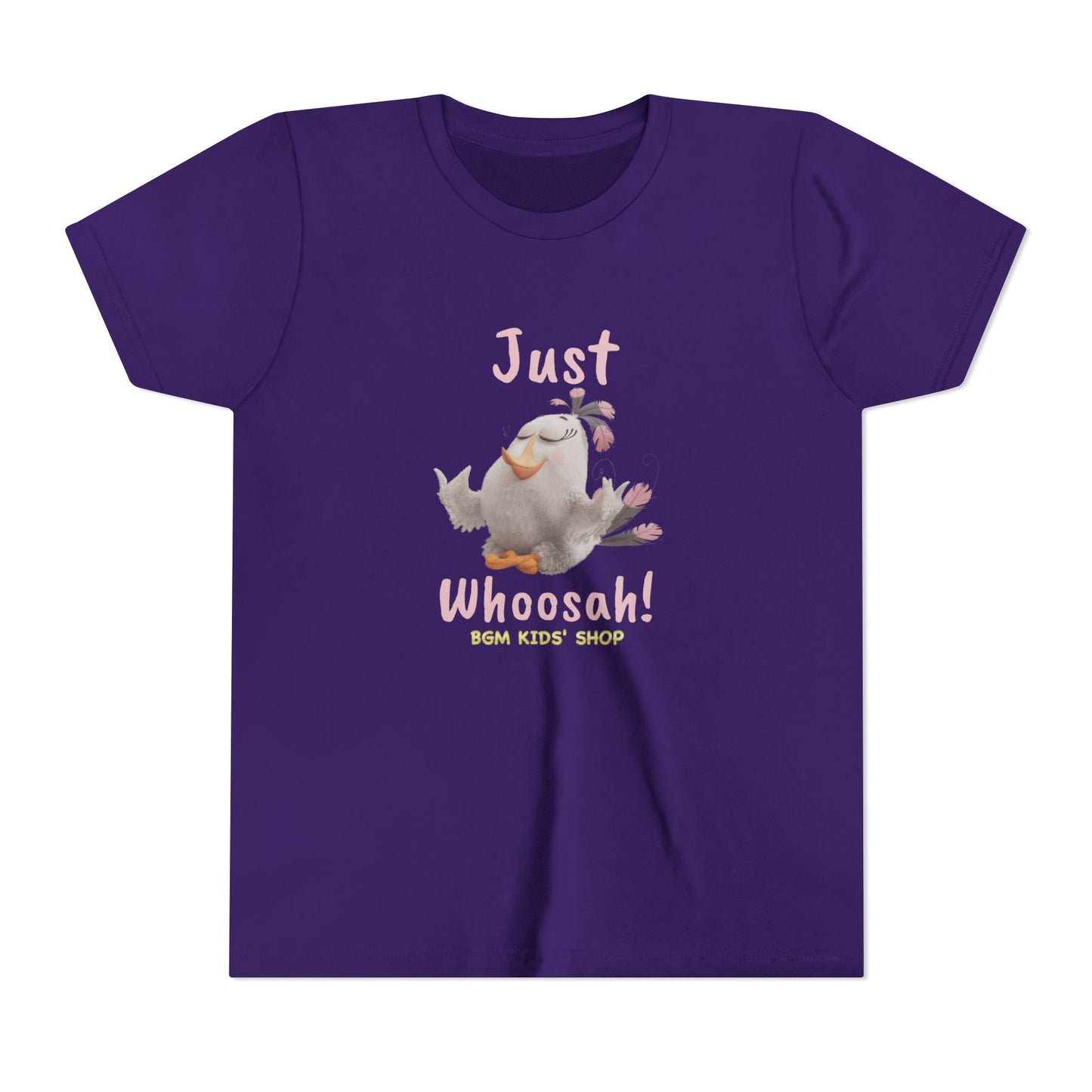 Just Woosah Youth T-Shirt – BGM KIDS' SHOP