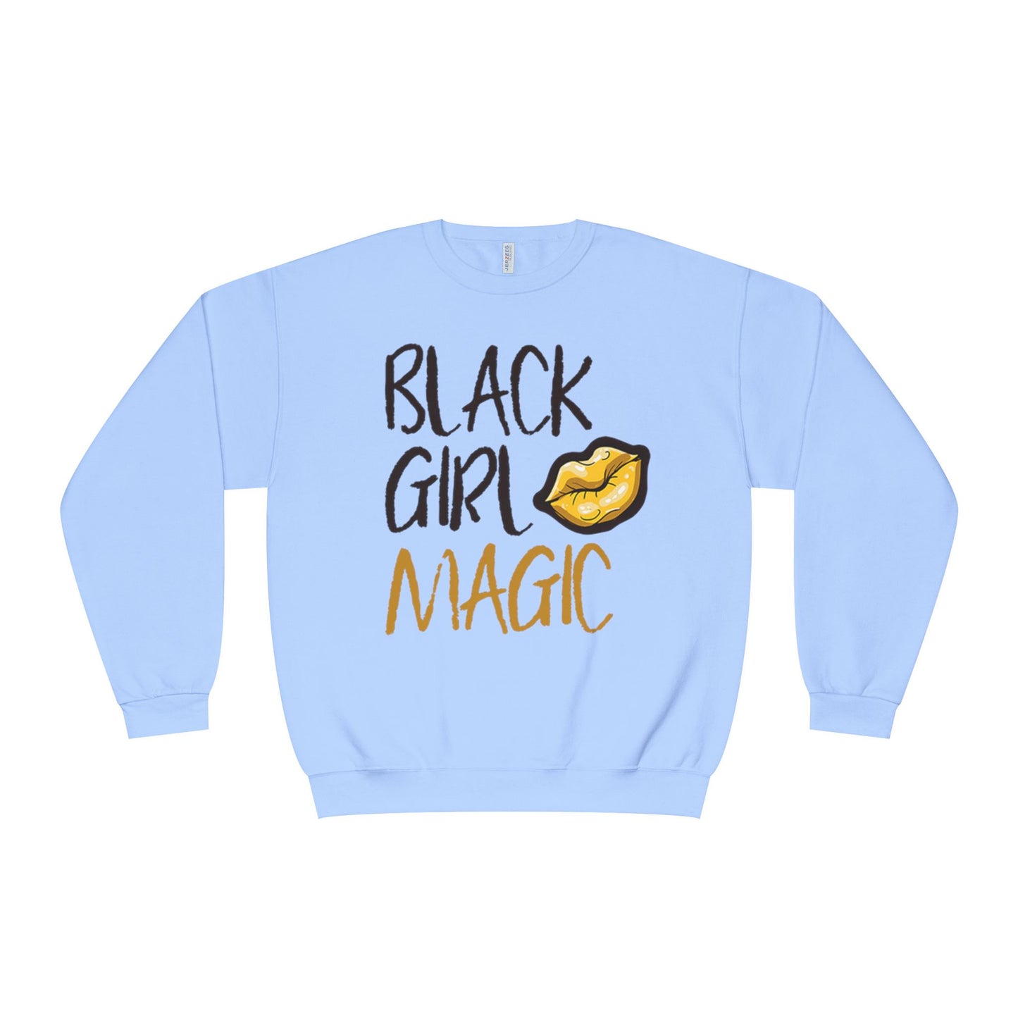 Black Girl Magic Kiss - Crewneck Sweatshirt