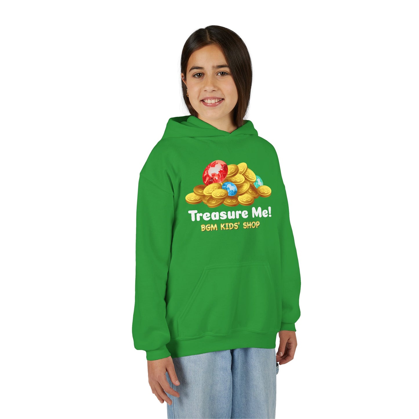 Treasure Me - Youth Heavy Blend Hooded Sweatshirt