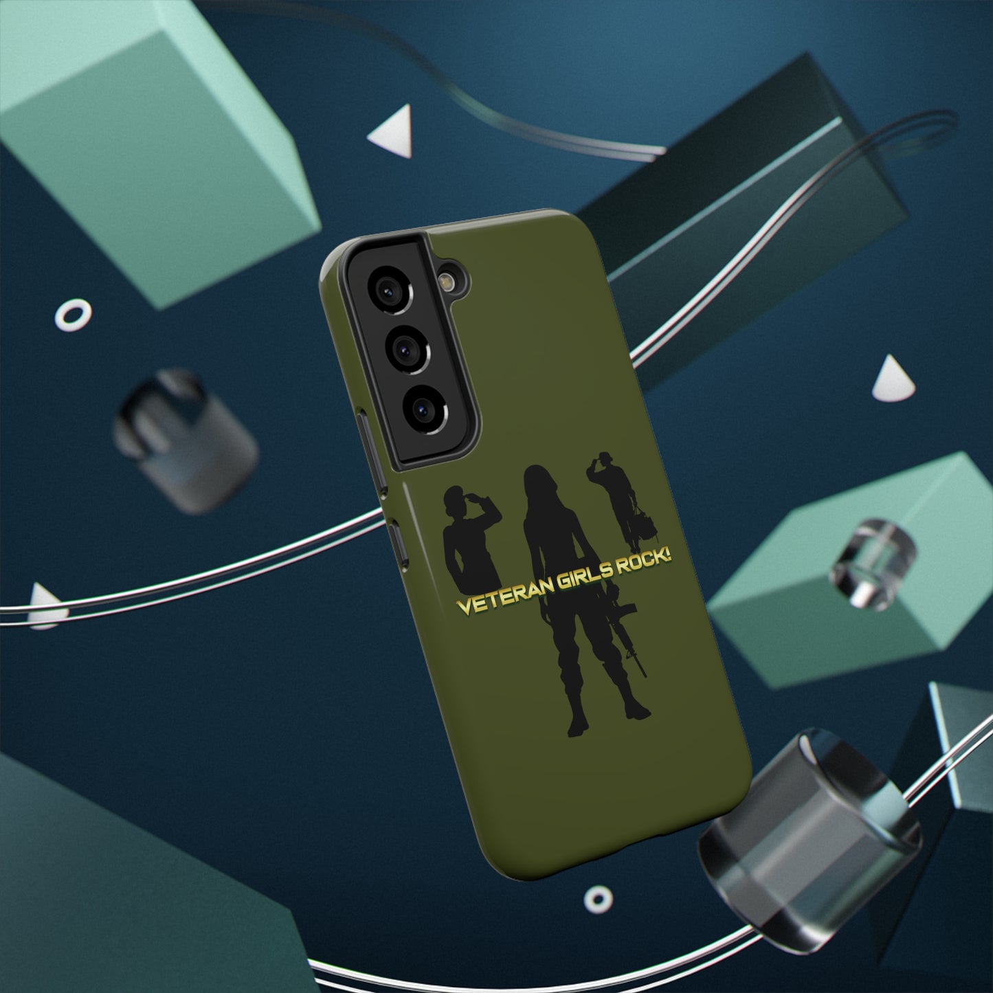 Veteran Girls Rock - Impact-Resistant Phone Cases