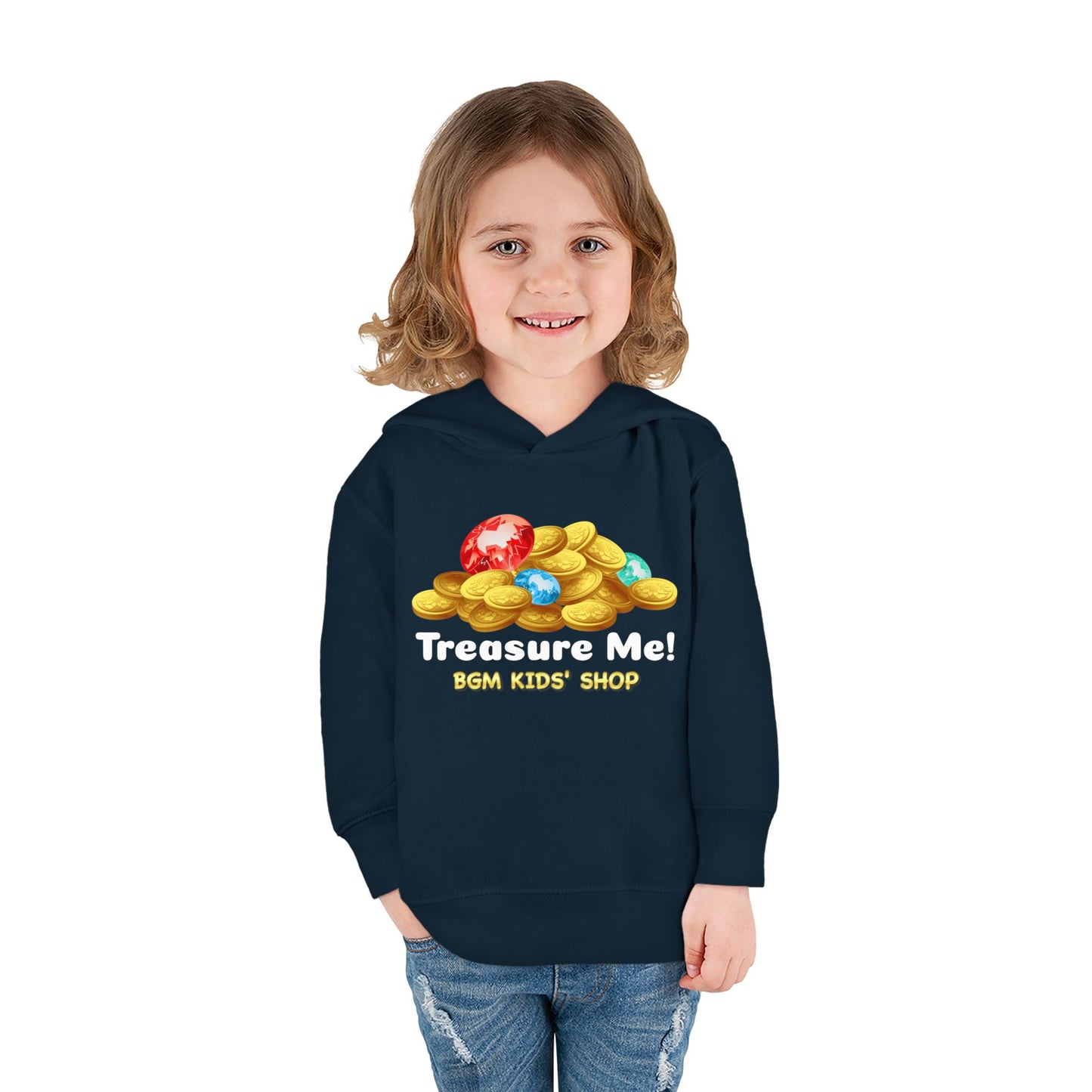 Treasure Me - Toddler Pullover Fleece Hoodie