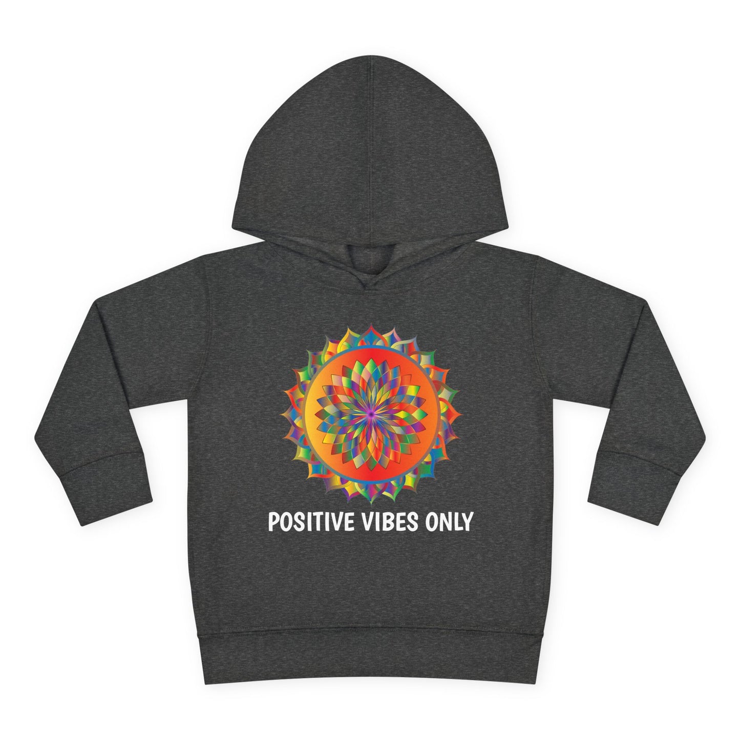 Positive Vibes - Toddler Pullover Fleece Hoodie