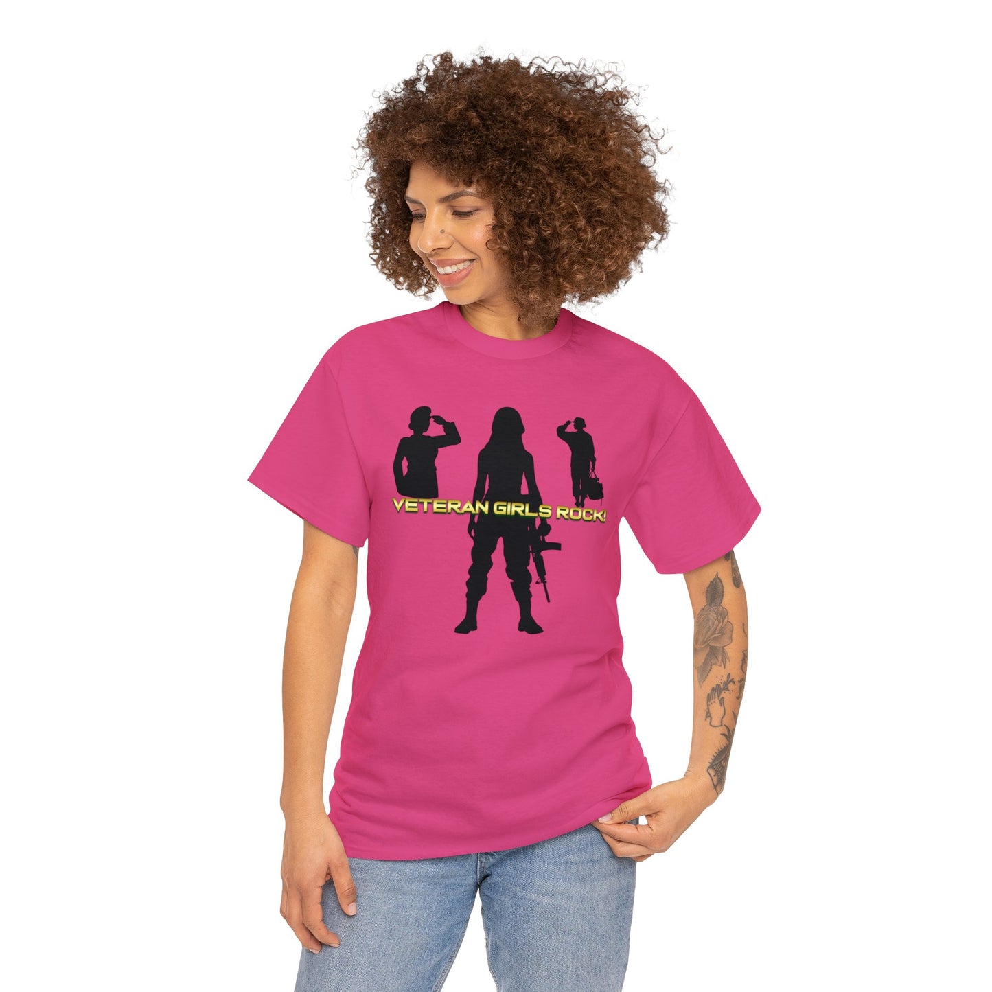 Veteran Girls T-Shirt - Heavy Cotton Tee