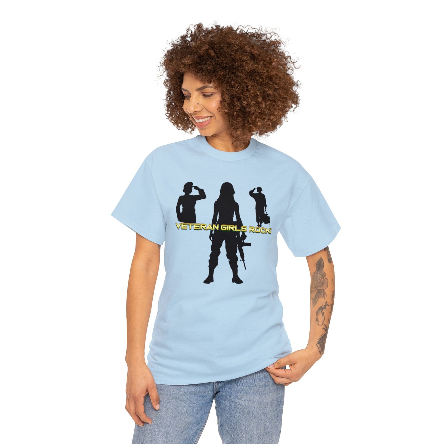 Veteran Girls T-Shirt - Heavy Cotton Tee