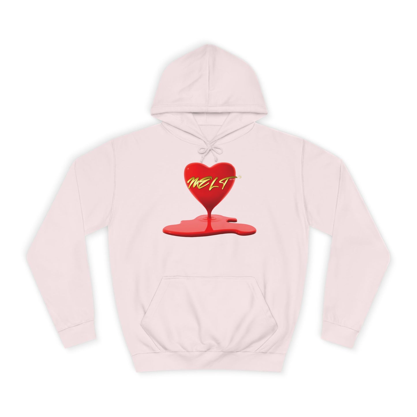 Heart MELT™ Unisex College Style Hoodie