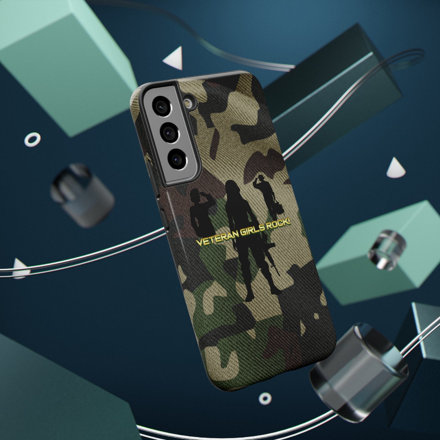 Veteran Girls Rock - Impact-Resistant Phone Cases