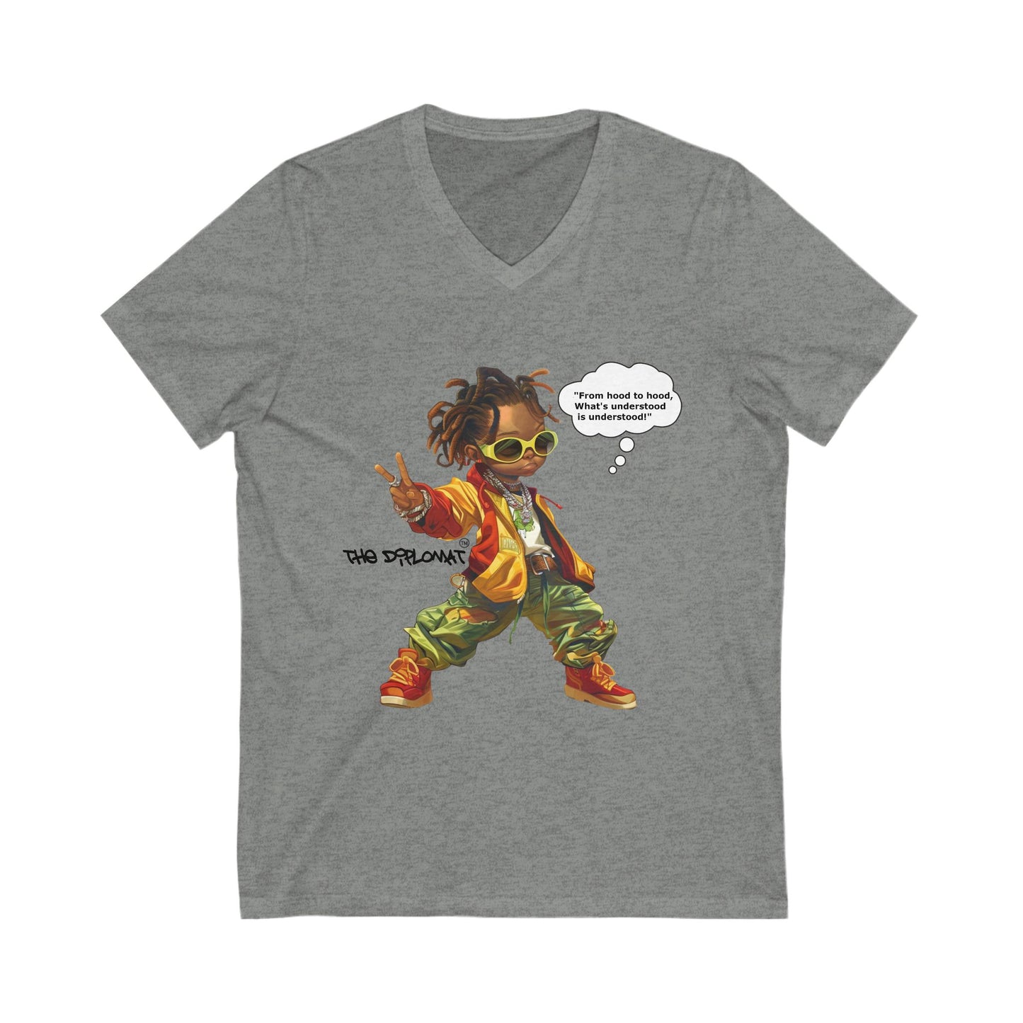 The Diplomat™ Short Sleeve V-Neck Tee