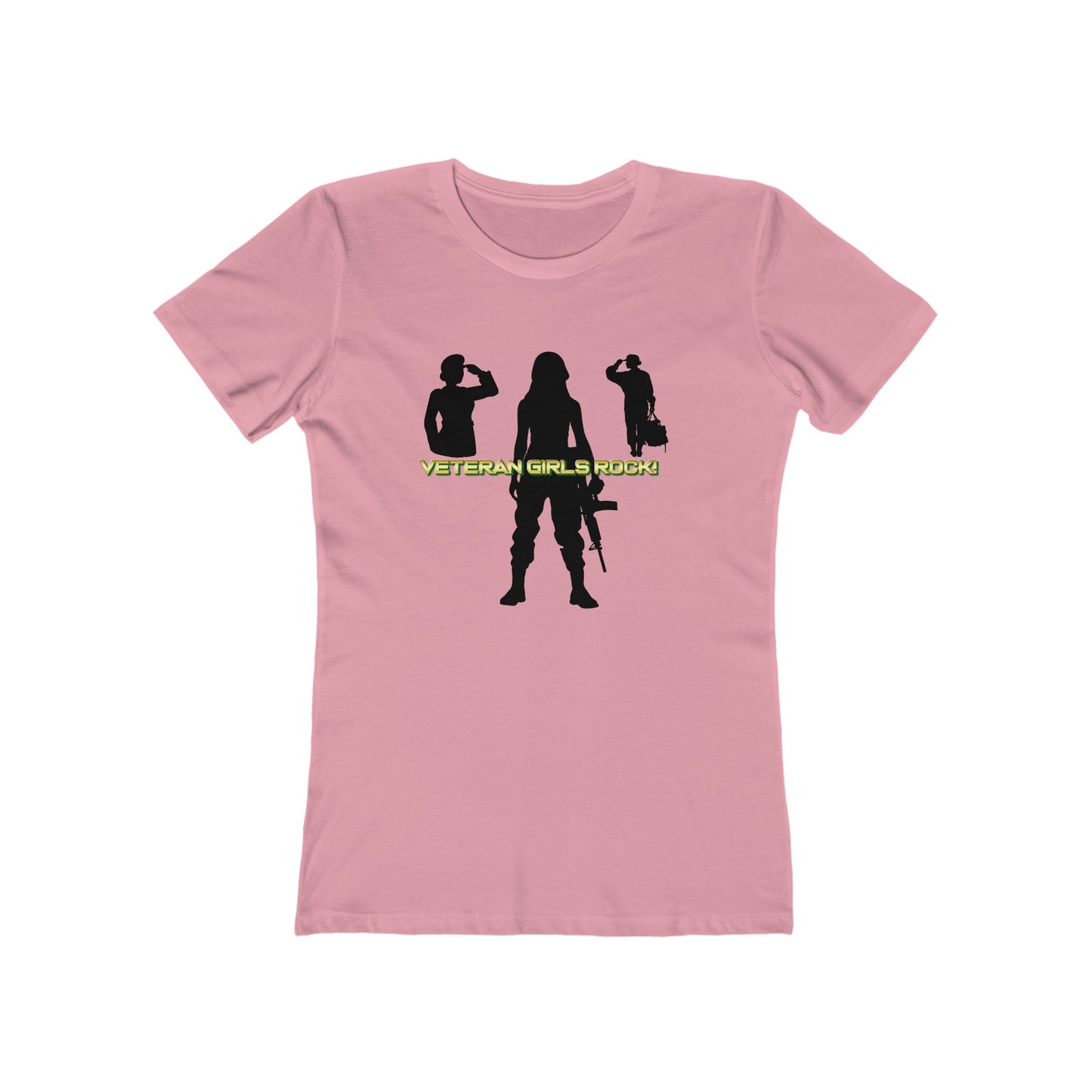 Veteran Girls Rock - Boyfriend Tee