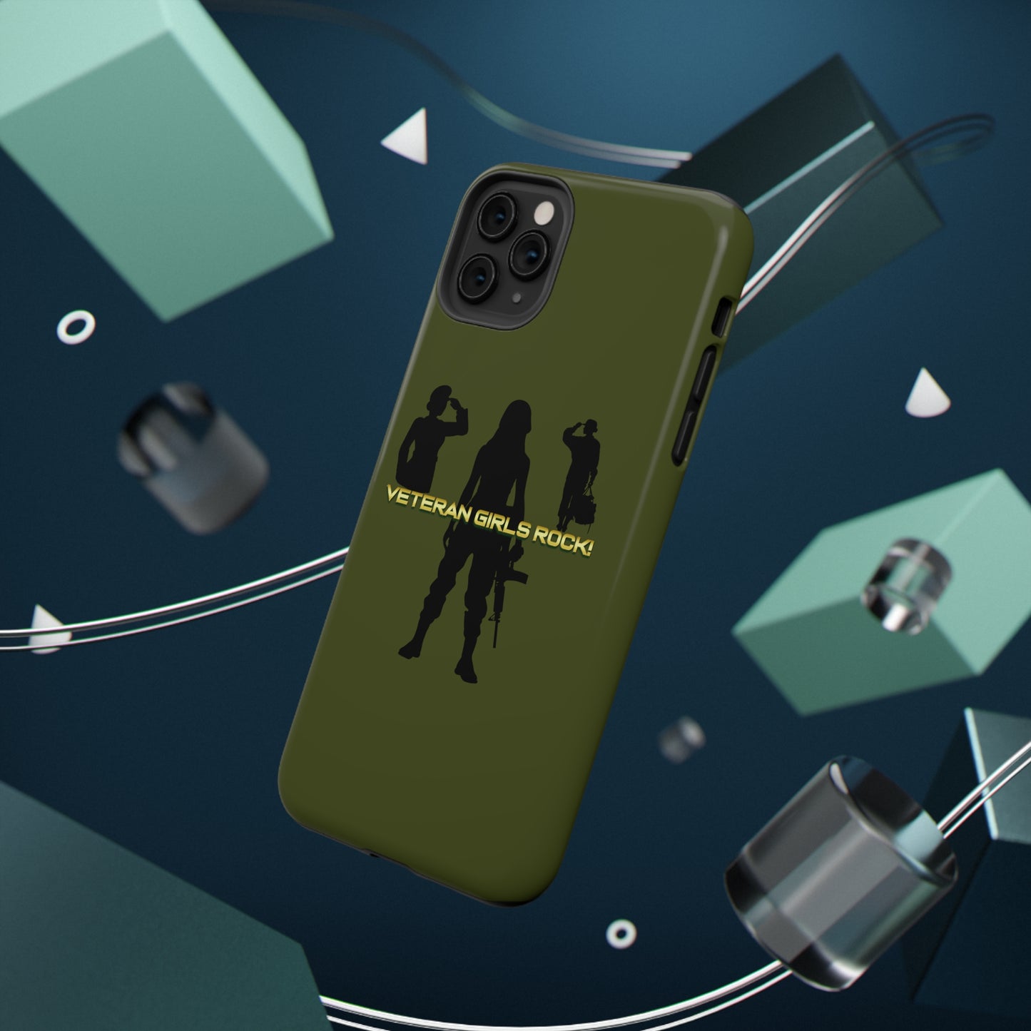 Veteran Girls Rock - Impact-Resistant Phone Cases