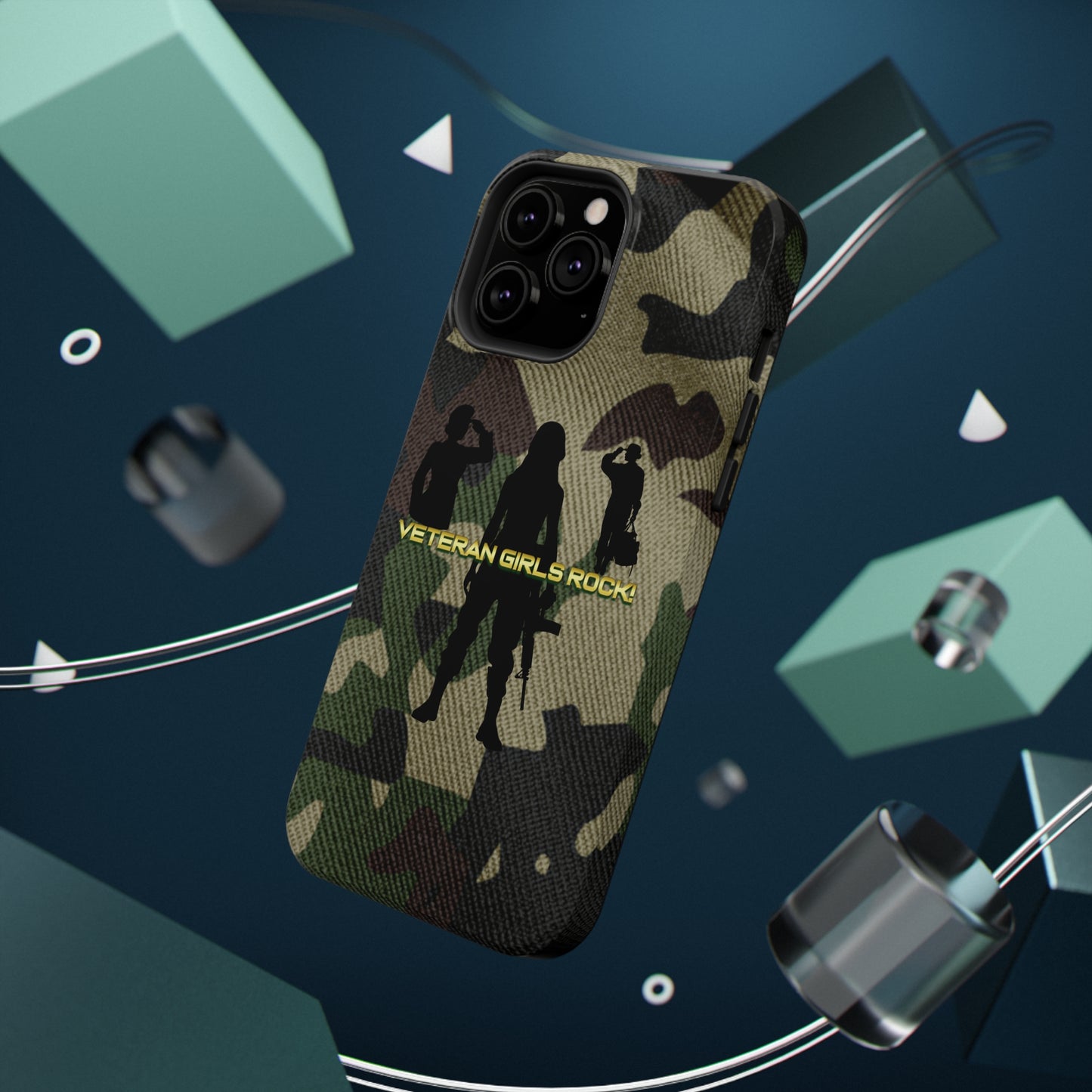 Veteran Girls Rock - Impact-Resistant Phone Cases