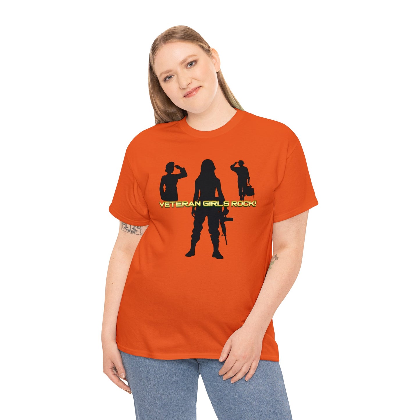 Veteran Girls T-Shirt - Heavy Cotton Tee