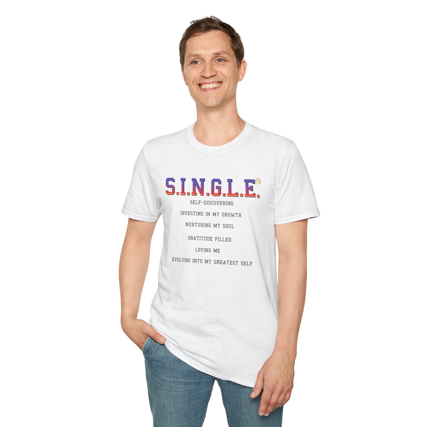 S.I.N.G.L.E.™ Soft T-Shirt - UNISEX