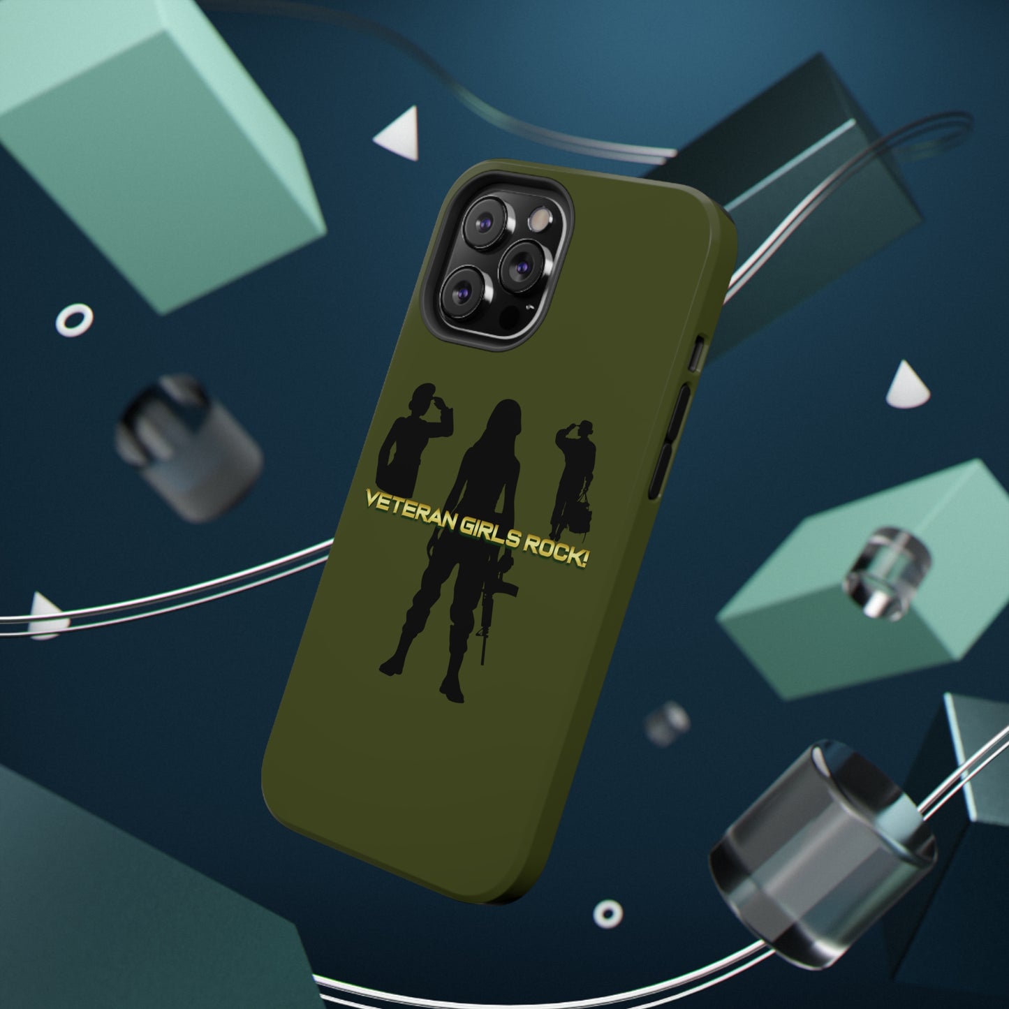 Veteran Girls Rock - Impact-Resistant Phone Cases