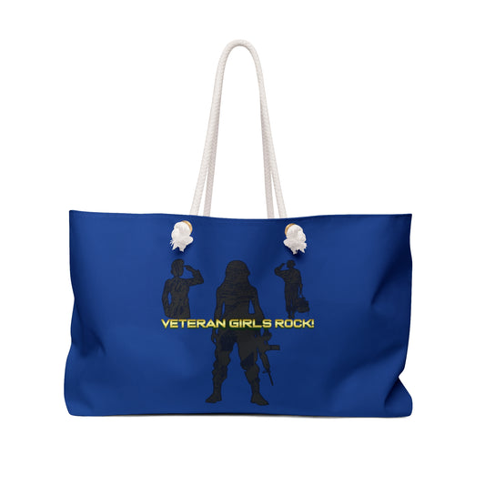 Veteran Girls Rock Weekender Tote Bag