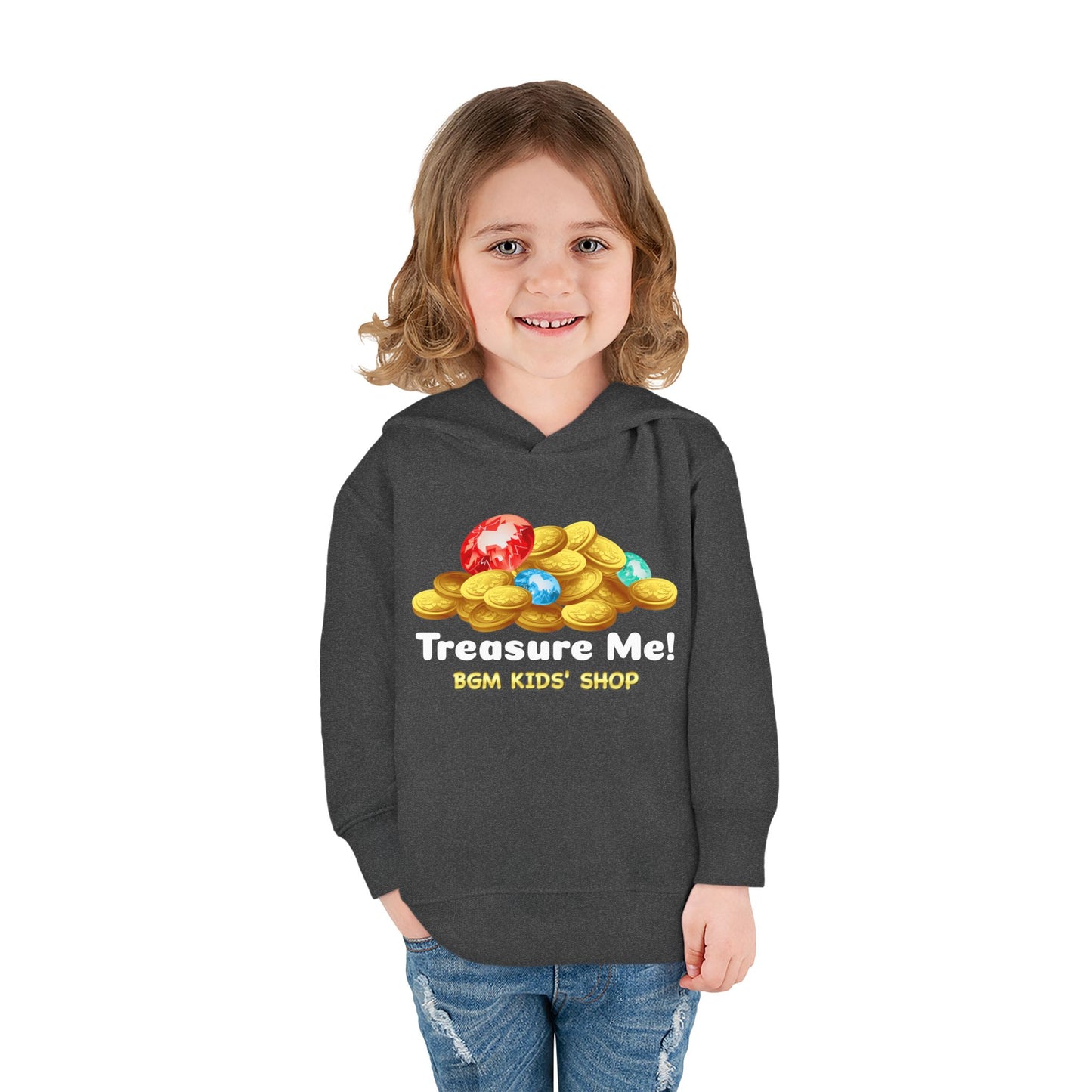 Treasure Me - Toddler Pullover Fleece Hoodie