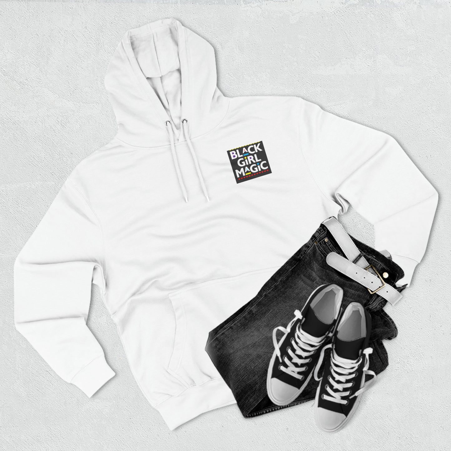 Premium Black Girl Magic Pullover Hoodie