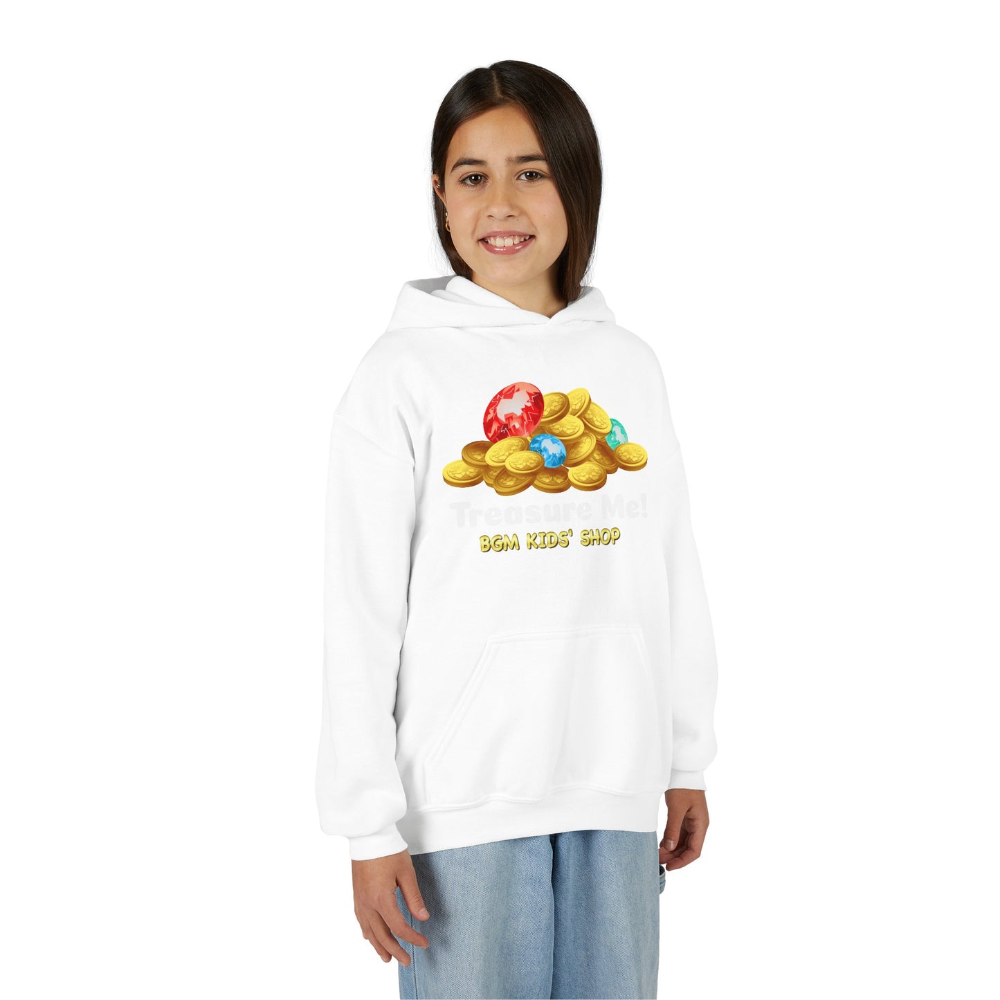 Treasure Me - Youth Heavy Blend Hooded Sweatshirt