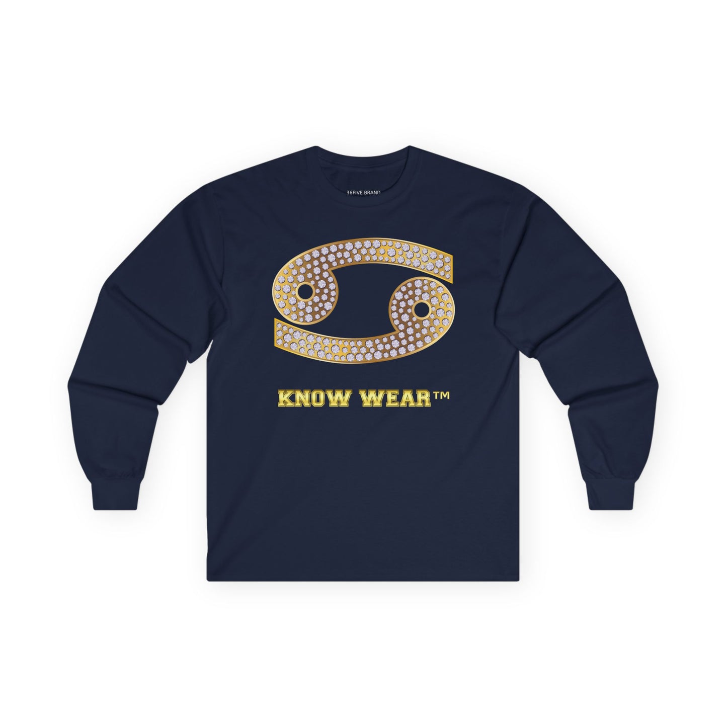 Cancer Zodiac Ultra Cotton Long Sleeve Tee - Know Wear™ Collection