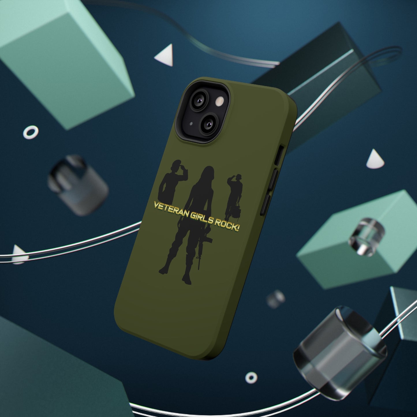 Veteran Girls Rock - Impact-Resistant Phone Cases