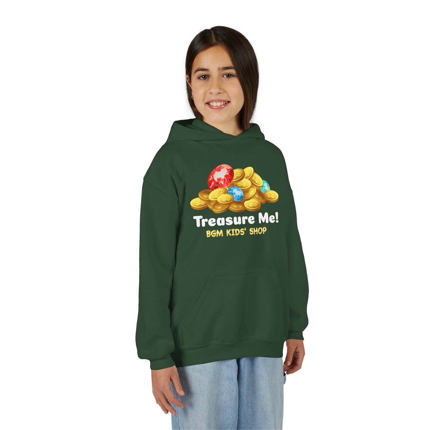 Treasure Me - Youth Heavy Blend Hooded Sweatshirt